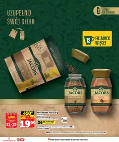Pogląd oferty "Topaz gazetka" - ważna od 21.05.2026 | Strona: 6 | Produkty: Kawa jacobs, Kawa rozpuszczalna, Kawa