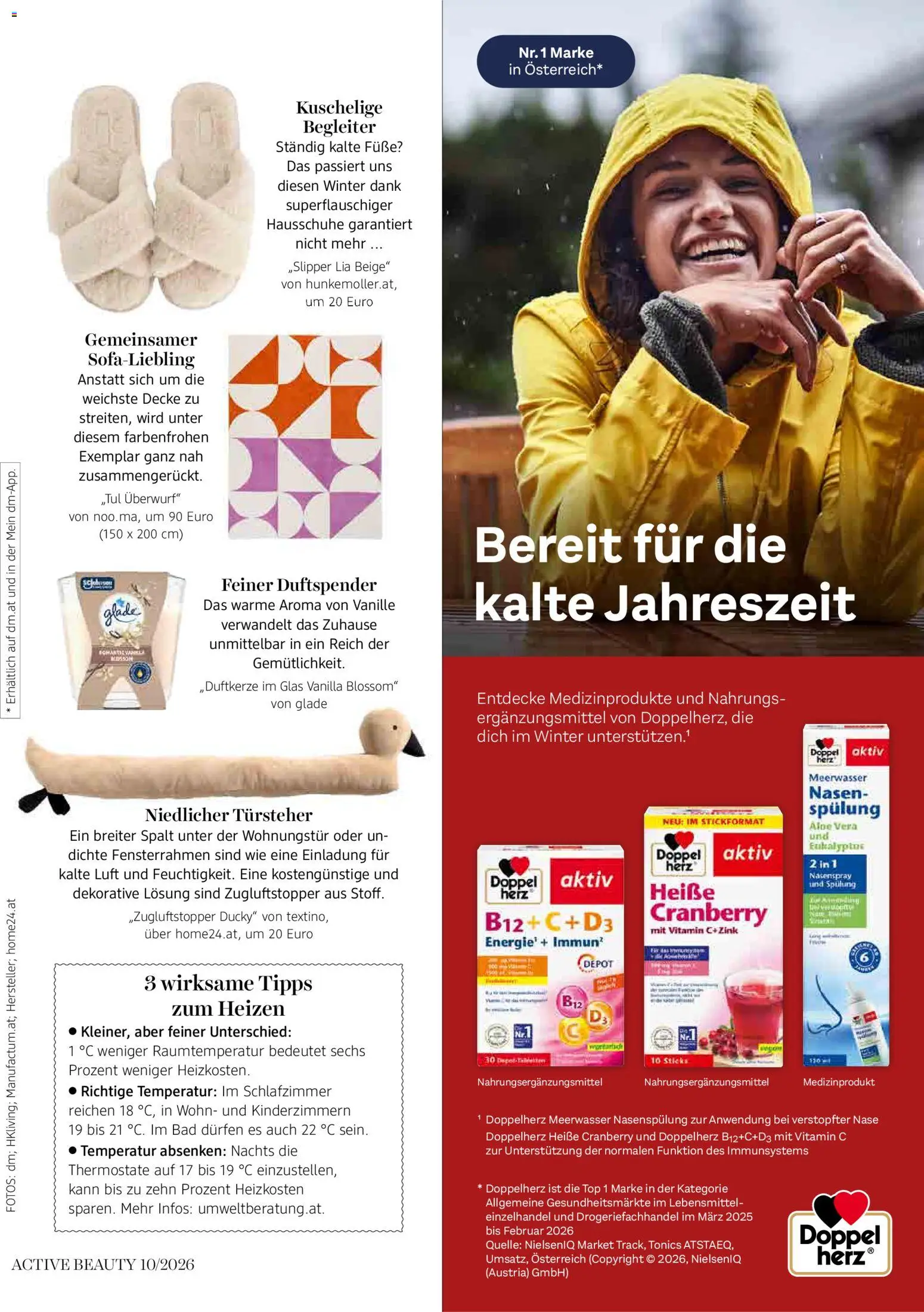 dm drogerie markt Magazin October 2026 gültig ab 01.10.2026 | Seite: 111 | Produkte: Vanille, Lebensmittel, Decke, Bad