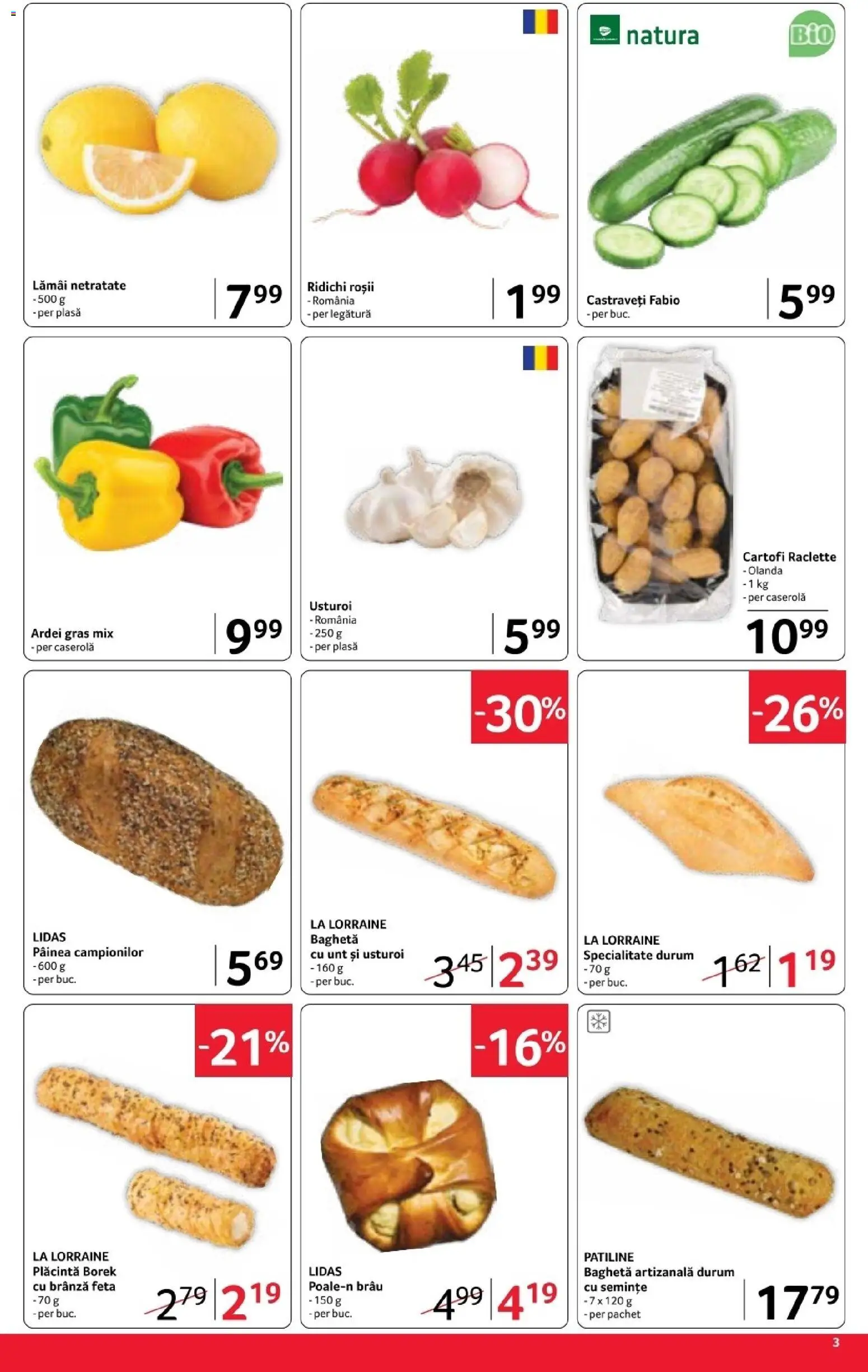 Noul catalog Selgros – valabil de la 17.04.2026 | Pagină: 3 | Produse: Semințe, Brânză, Castraveți, Cartofi