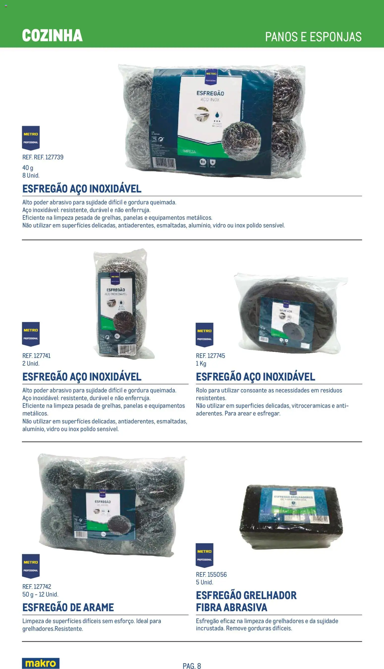 Makro Especial Limpeza 2026 │ válido de 20.05.2026 | Página: 8 | Produtos: Esfregão