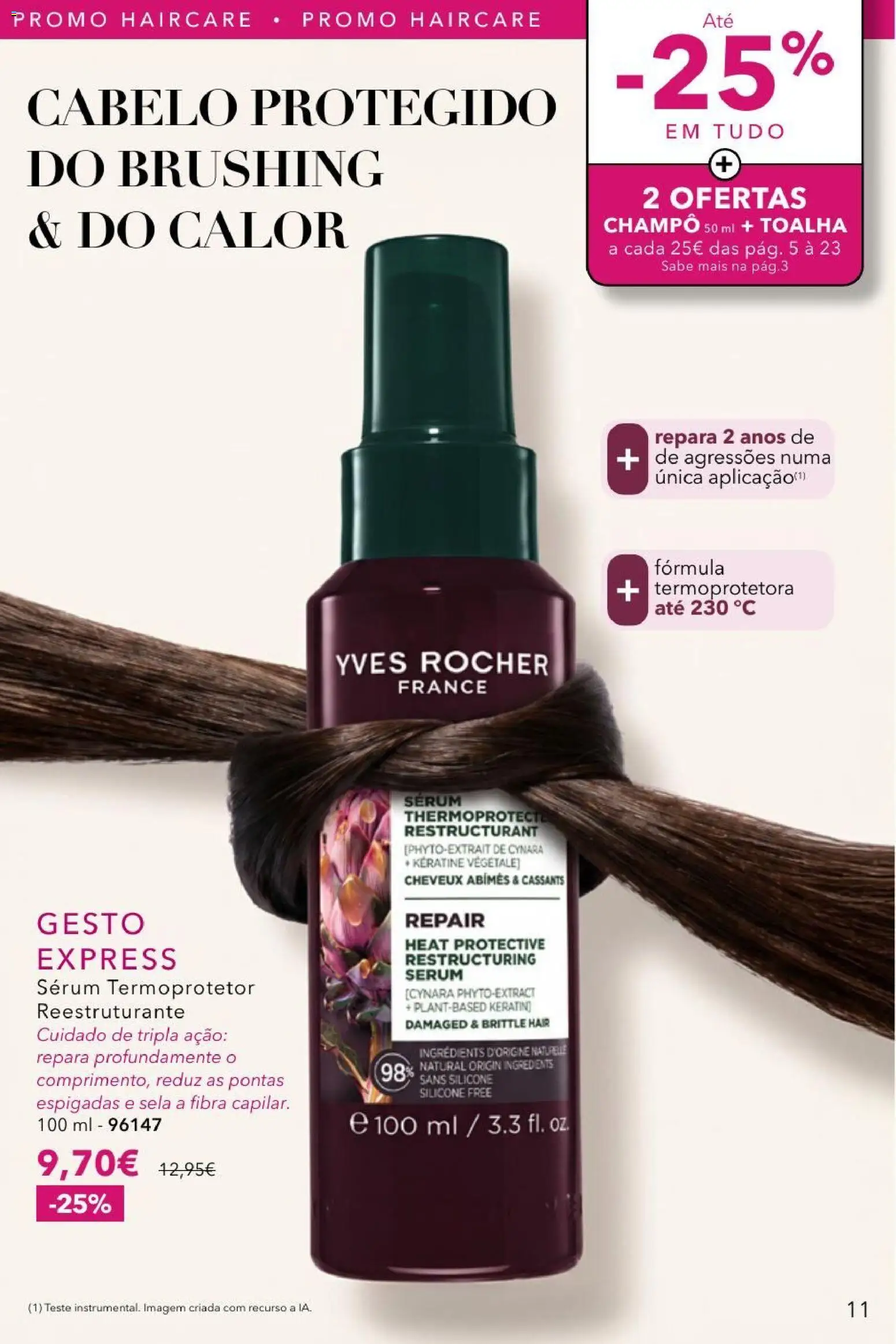 Yves Rocher catálogo 11 │ válido de 27/08/2026 | Página: 11 | Produtos: Champô, Sérum