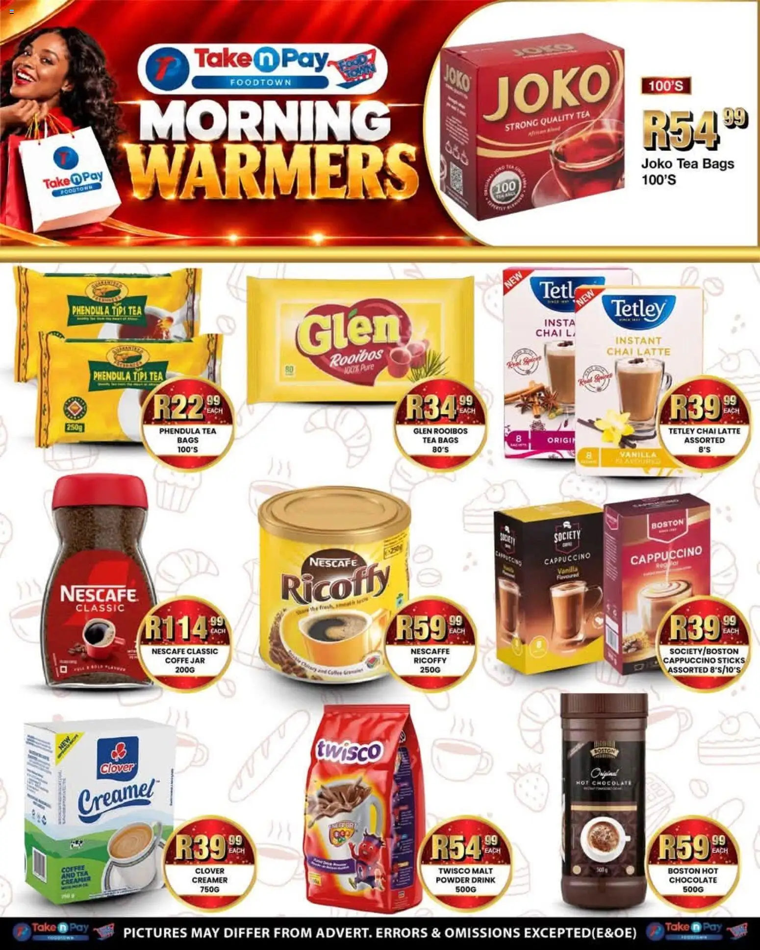 New Take n Pay catalogue – valid from 12/10/2026 | Page: 12 | Products: Vanilla, Hot chocolate, Powder, Tea