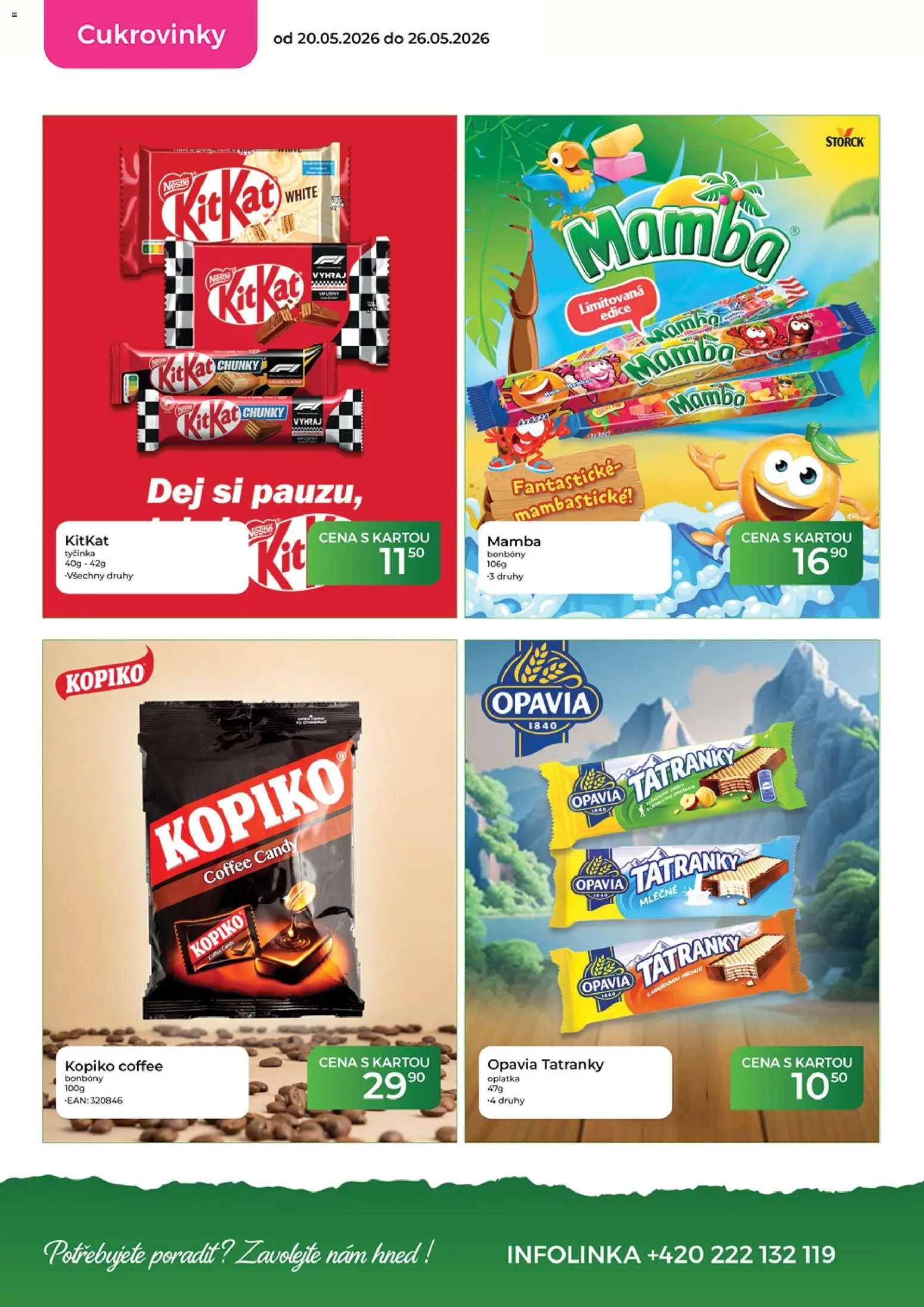 Tamda Foods leták od 20.05.2026 | Strana: 30 | Produkty: Tatranky, Bonbóny