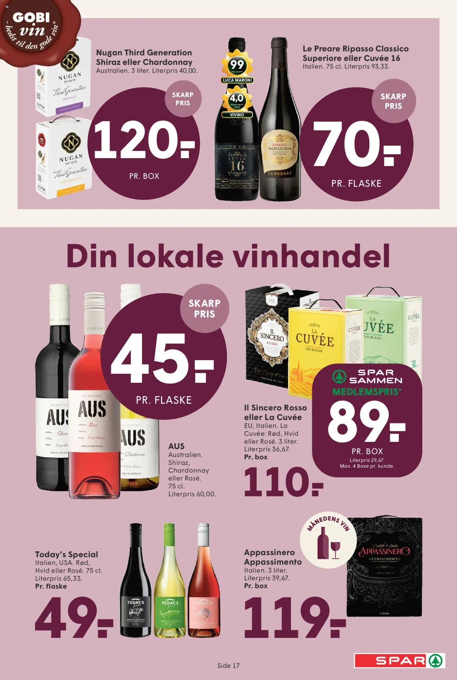 Spar tilbudsavis – gyldig fra 30/10/2026 | Side: 18