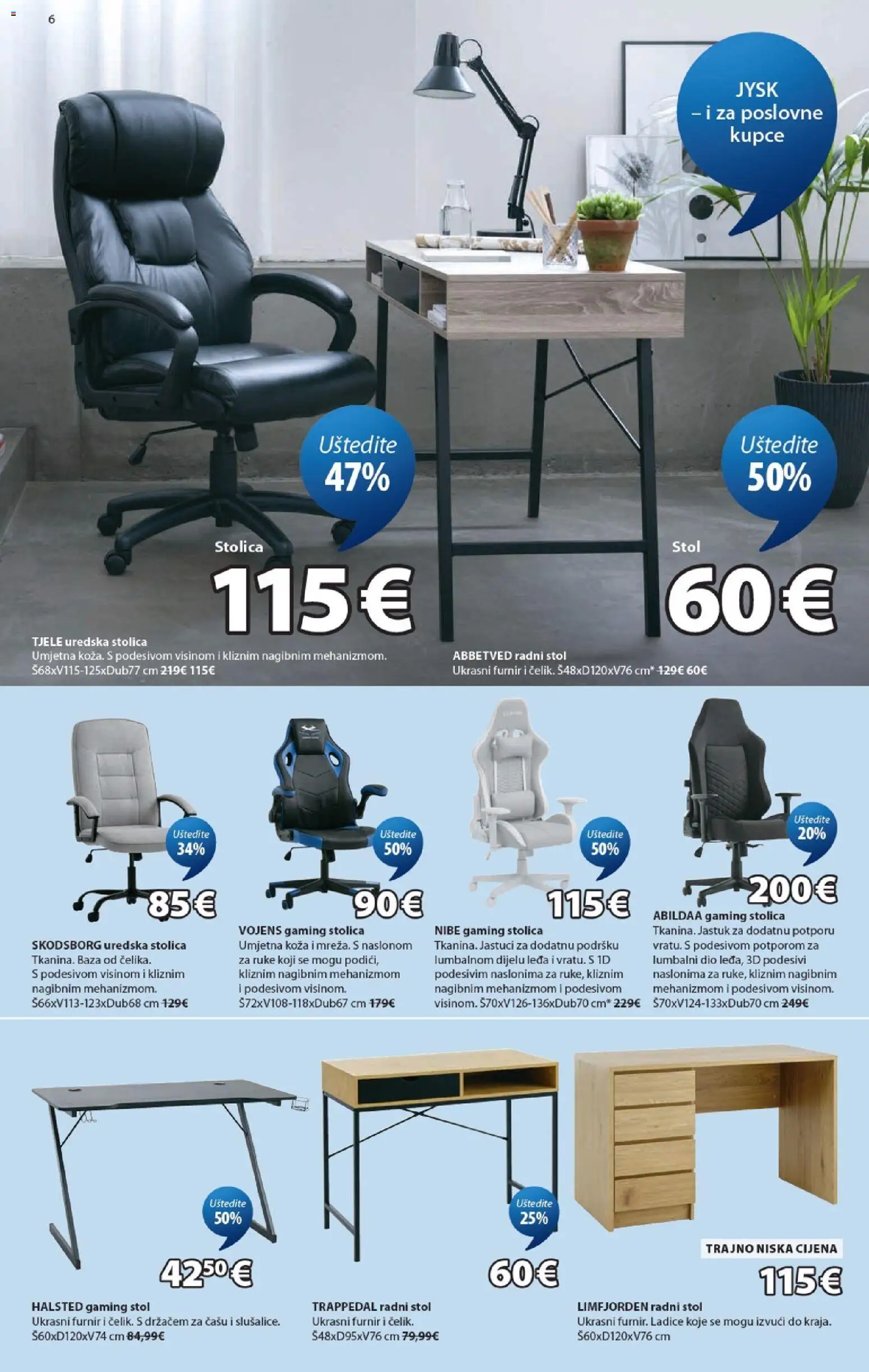 JYSK katalog | vrijedi od 02.09.2026 | Stranica: 6