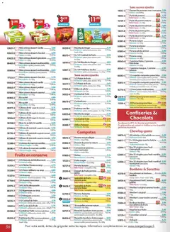 Maximo - Prévisualisation de Maximo catalogue epicerie valide à partir de 22/06/2026 | Page: 56 | Produits: Citron, Pom'potes, Rhubarbe, Crème