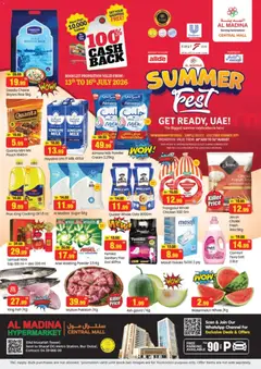 Preview of Al Madina catalogue Summer Fest valid from 10 Jul, 2026