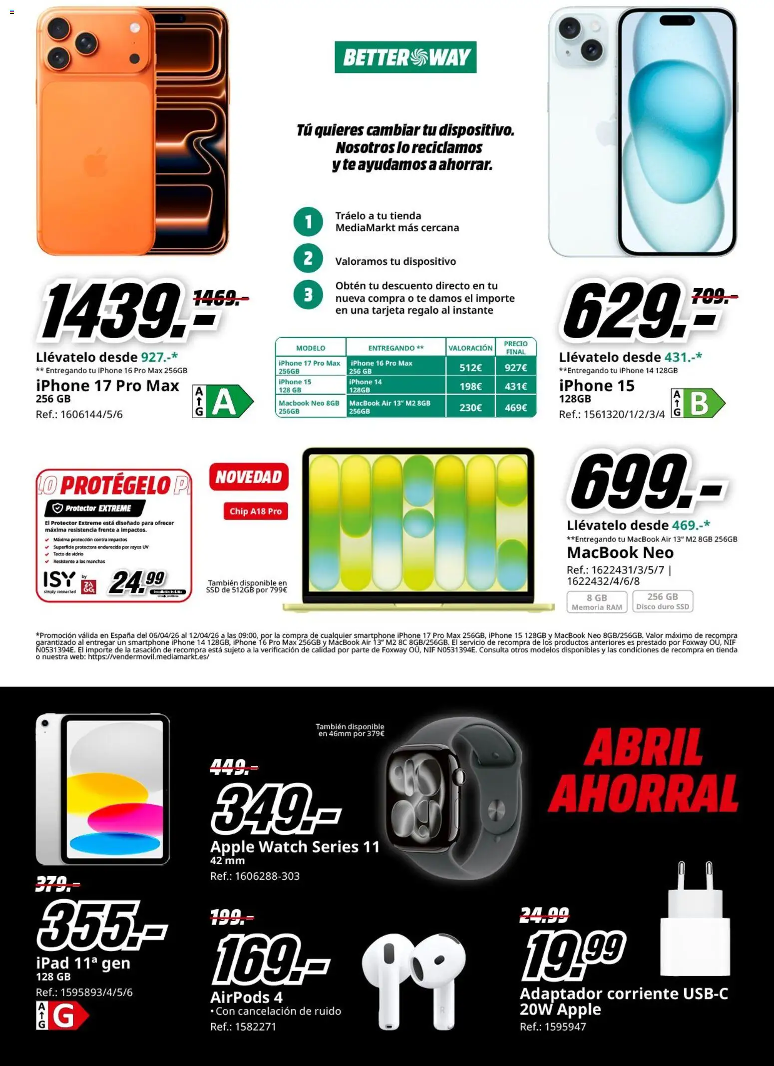 Media Markt folleto │ válido desde el 06.04.2026 | Página: 10 | Productos: Té, Ipad, Smartphone, Apple