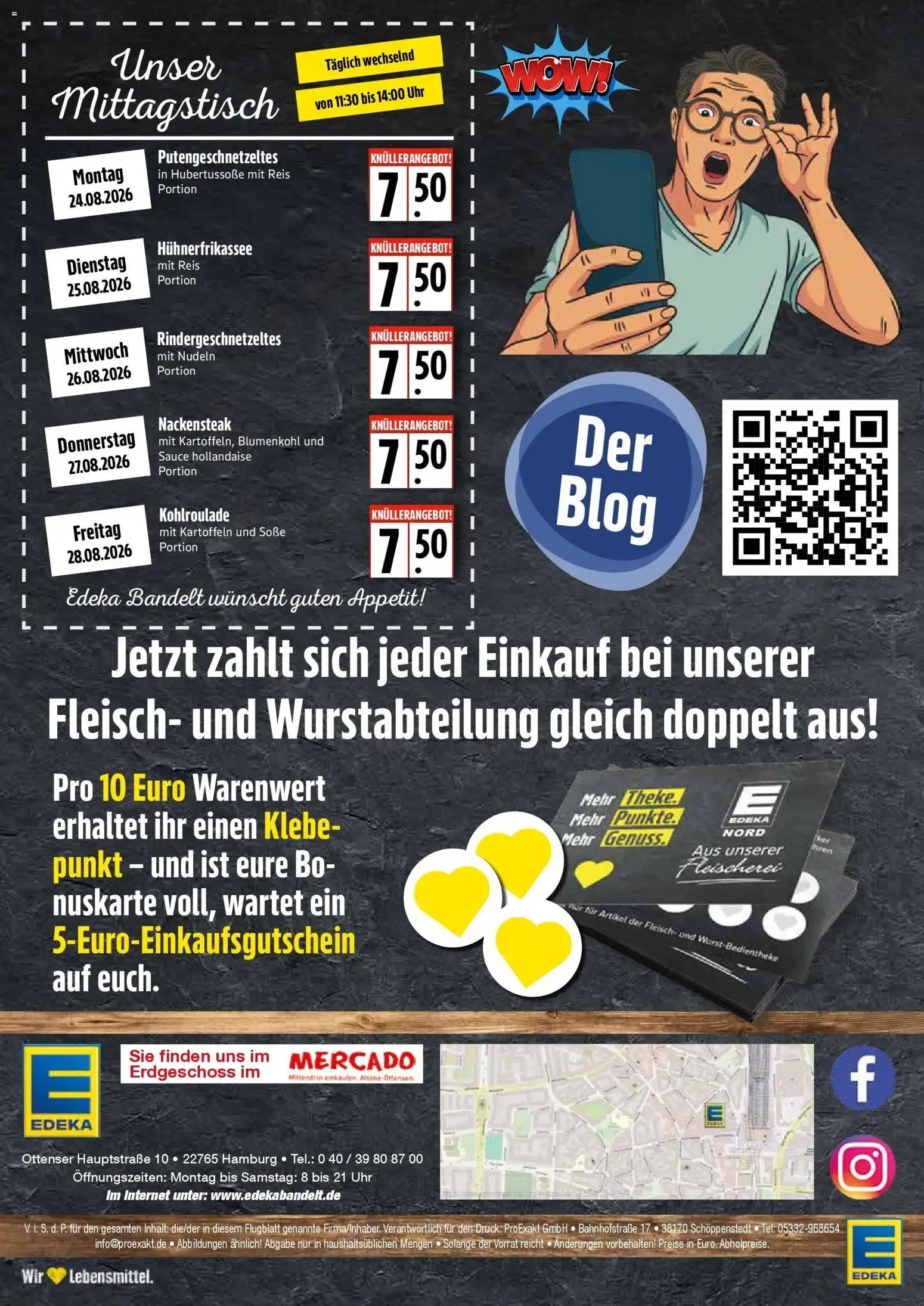 Edeka Prospekt Hamburg (ab 24.08.2026) » Angebote Online | Seite: 8 | Produkte: Kartoffeln, Soße, Blumenkohl, Reis