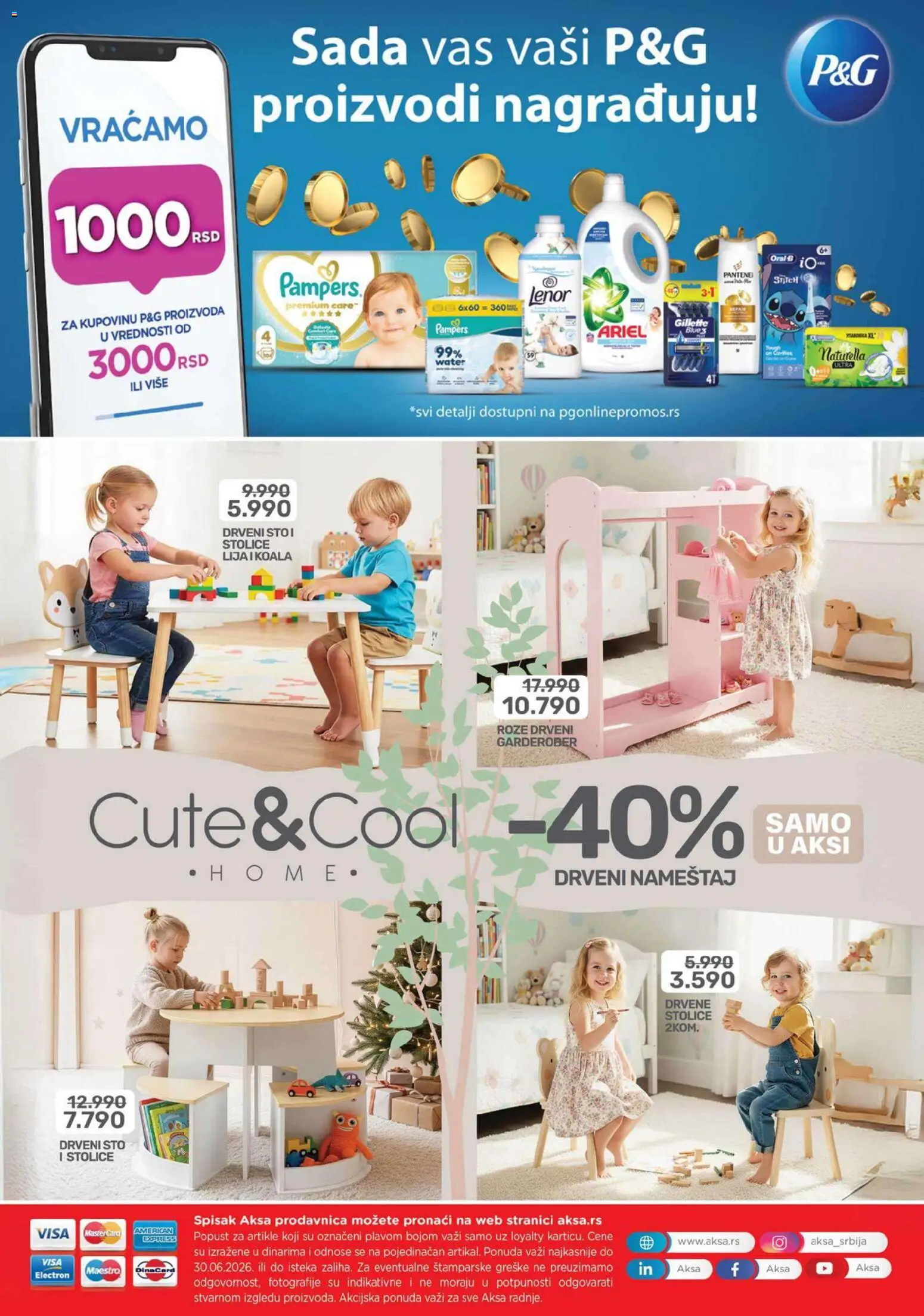 🔔  Aksa katalog od 01.06.2026 🎉 Novi akcijski katalog! | Srbija
