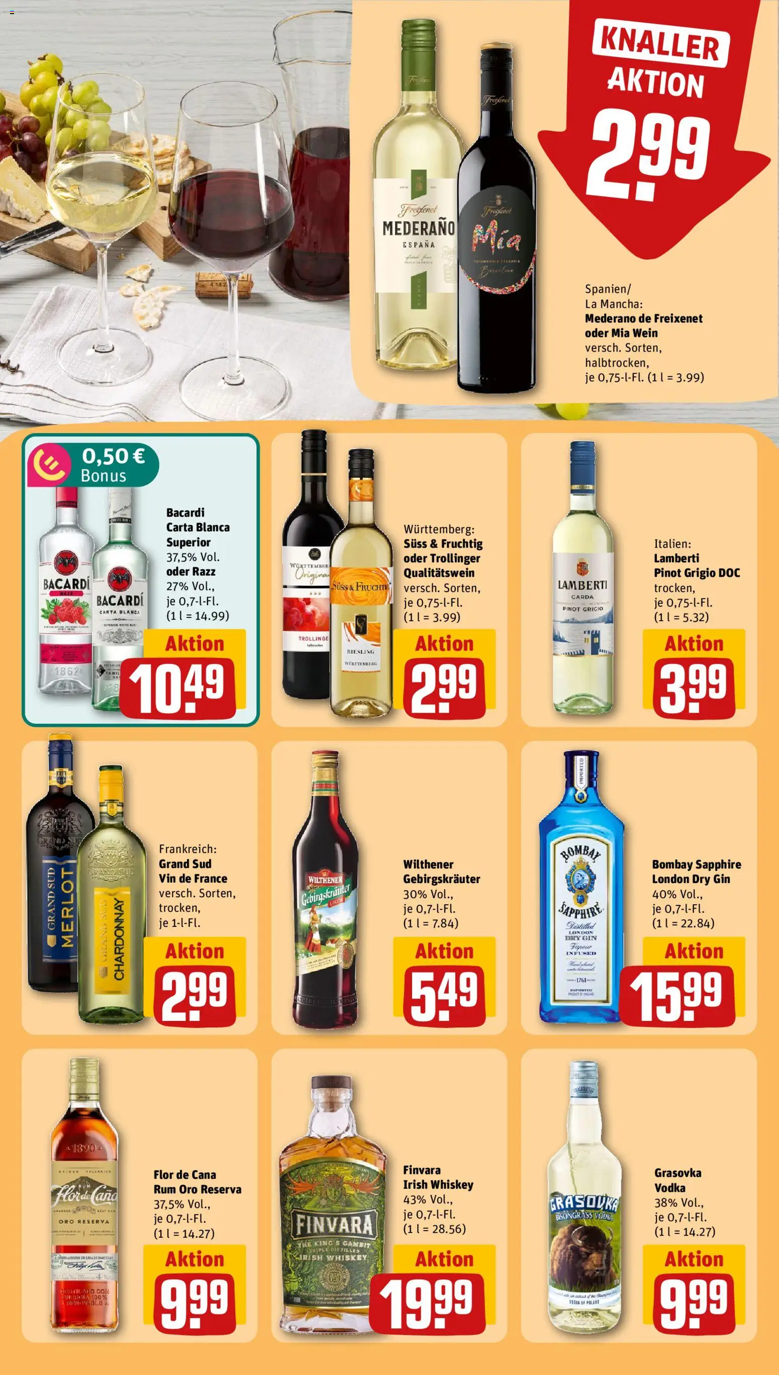 Rewe ihr Kaufpark Prospekt – gültig ab 21.09.2026 | Seite: 25 | Produkte: Wilthener, Likör, Grand sud, Gin