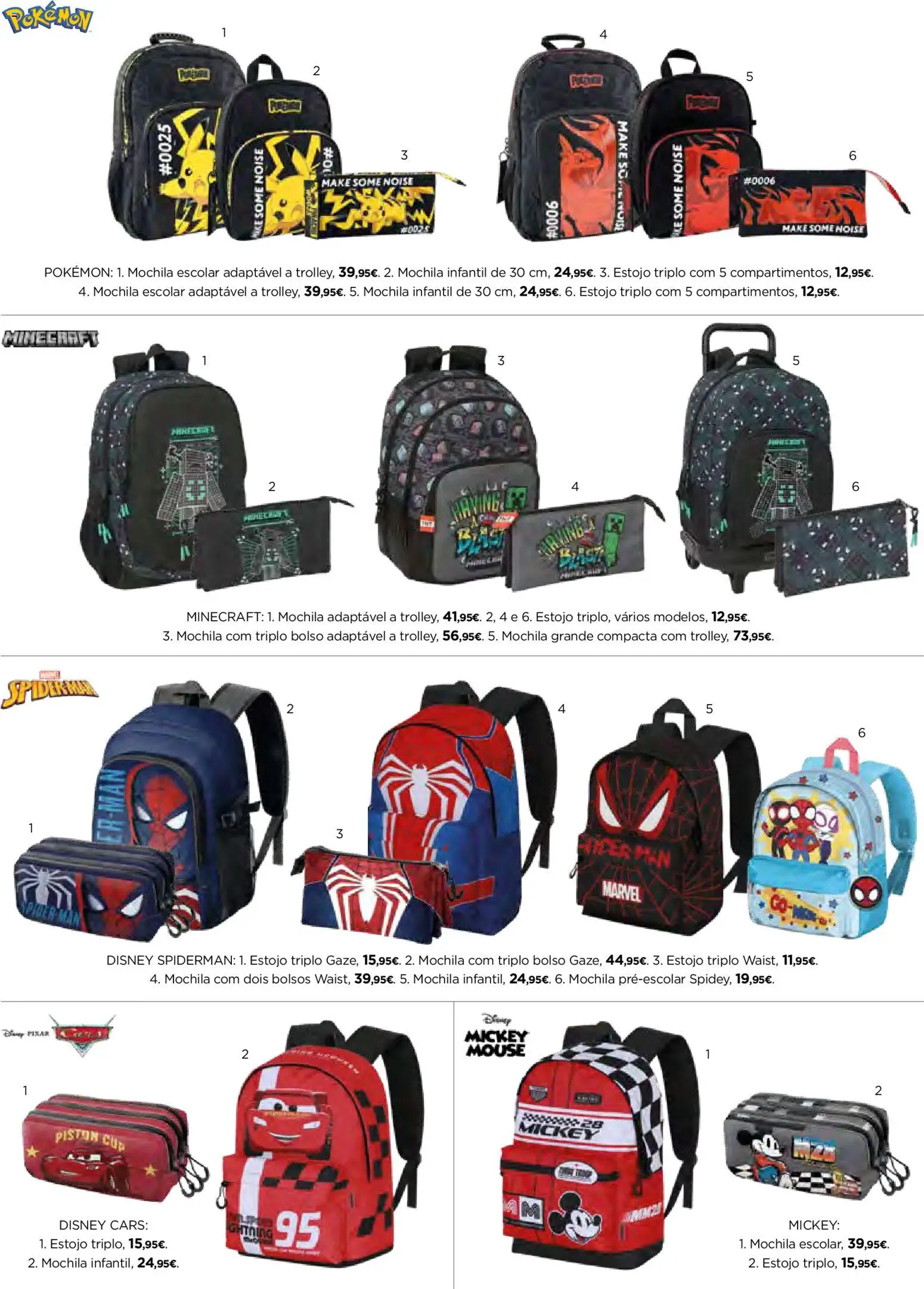 El Corte Ingles Regresso as Aulas │ válido de 28/08/2026 | Página: 46 | Produtos: Mochila