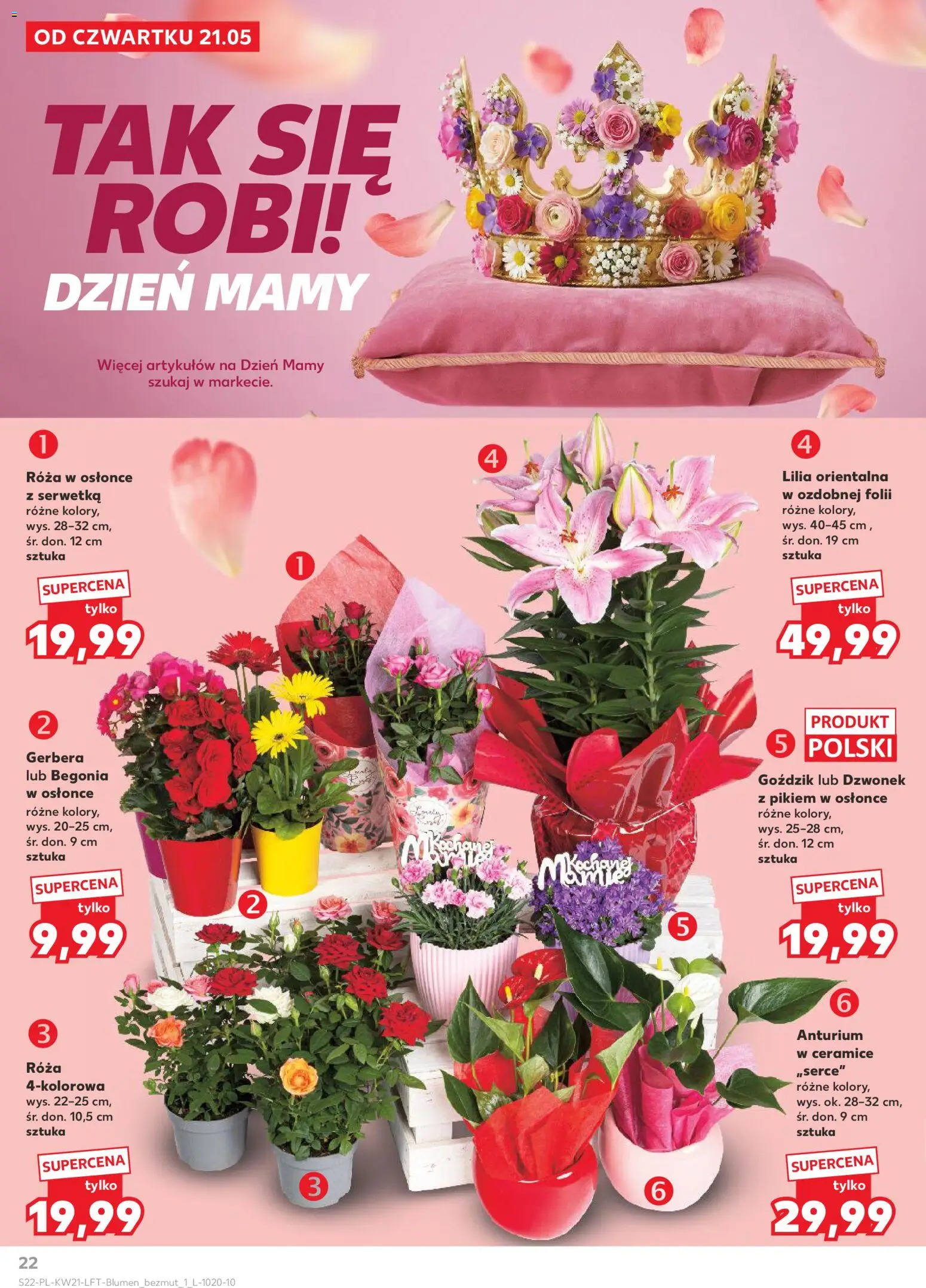 Kaufland Polsko leták od 21.05.2026 | Strana: 22
