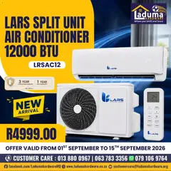 Laduma Hardware specials catalogue – valid from 01/09/2026
