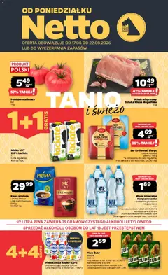 Pogląd oferty "Netto gazetka od poniedziałku" - ważna od 17.08.2026
