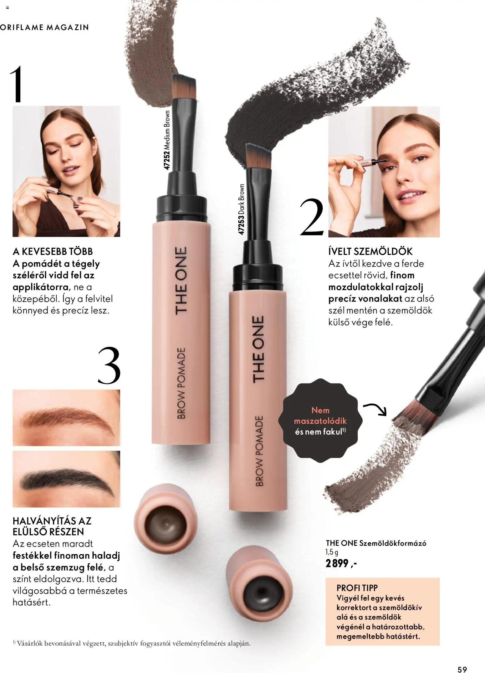 Oriflame akciós ujság - amely érvényes a következő dátumtól: 2026.11.11. | Oldal: 59 | Termékek: Magazin