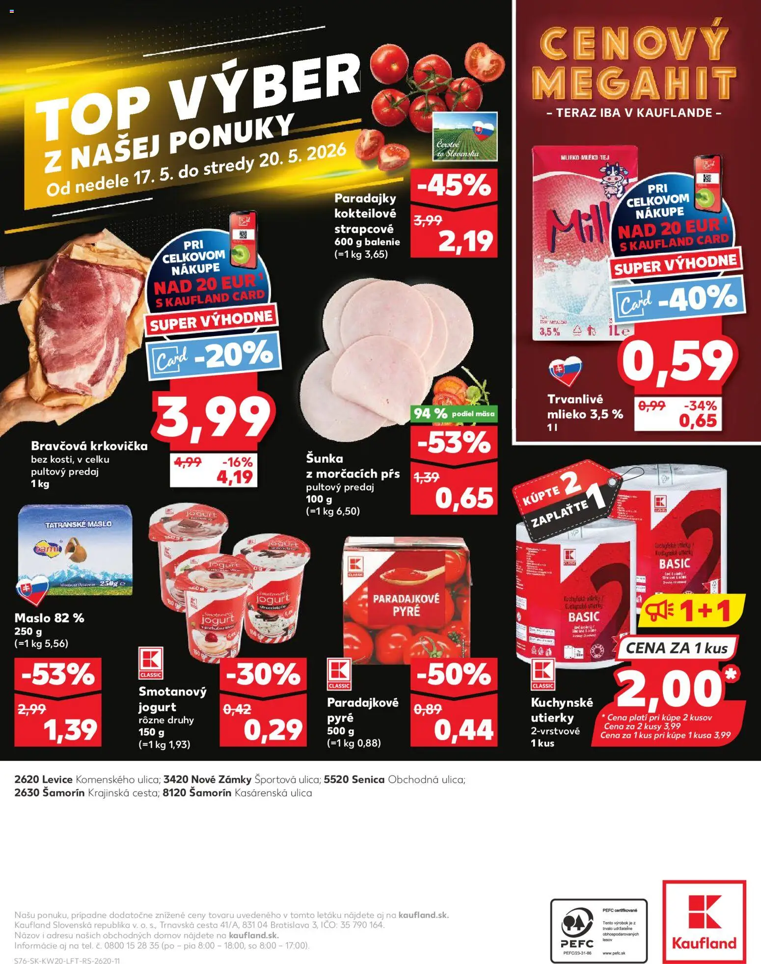 Nové Kaufland akcie – leták je platný od 14.05.2026 | Strana: 76