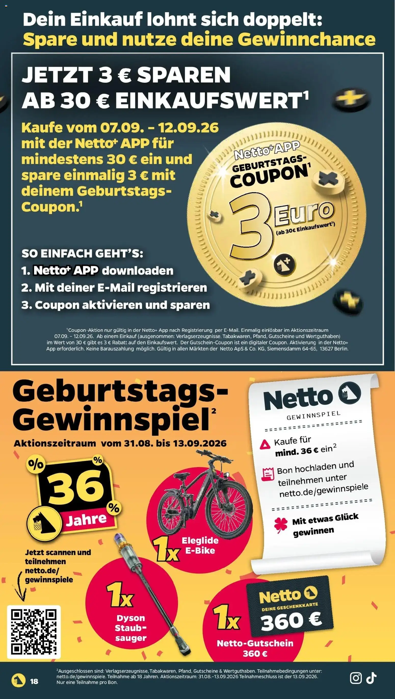 Netto Aktueller Prospekt ab 07.09.2026 → Angebote nächste Woche | Seite: 20 | Produkte: Dyson