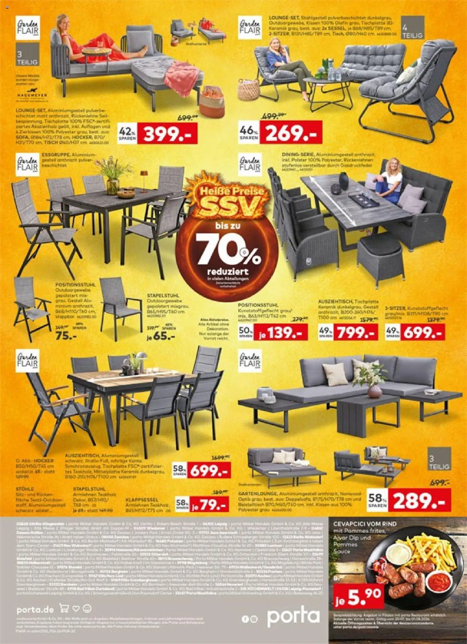 Porta! Prospekt – gültig ab 20.07.2026 | Seite: 8 | Produkte: Pommes, Cevapcici