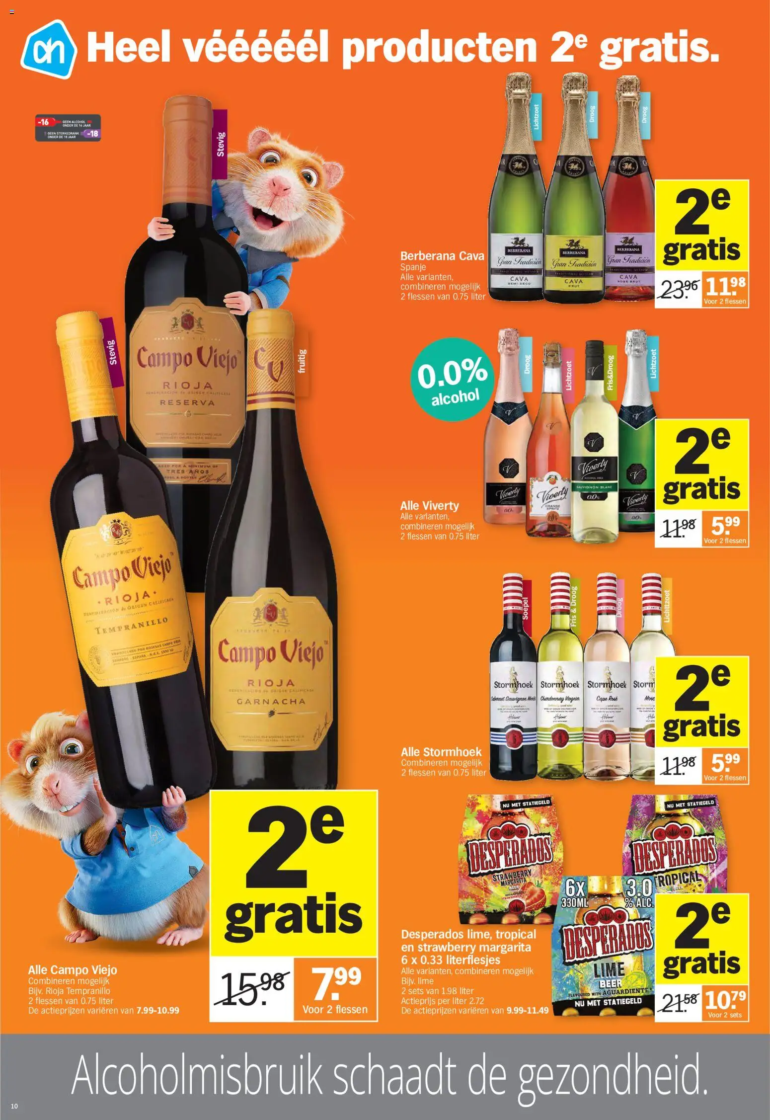 {H1} | Pagina: 10 | Producten: Alcohol