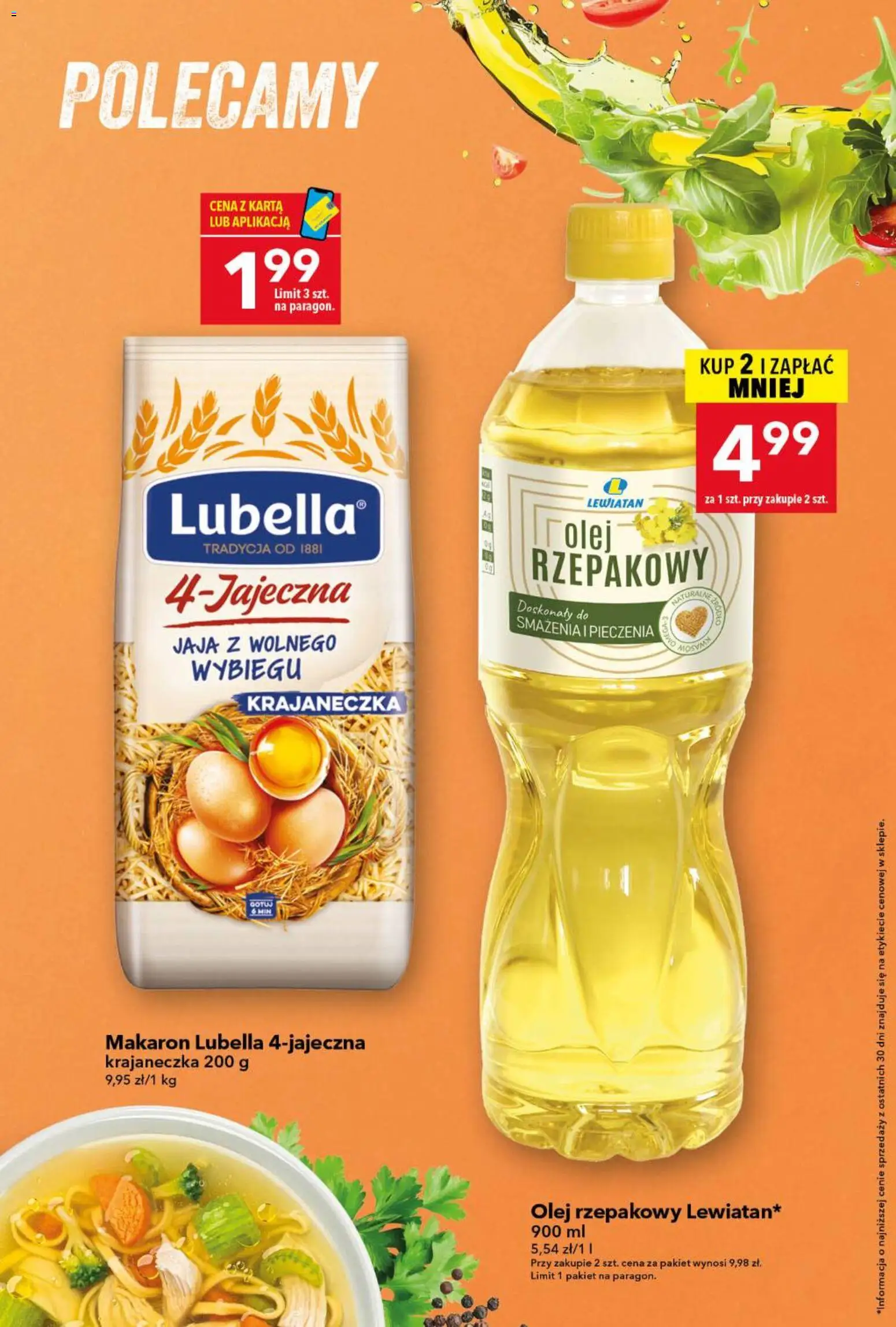 Lewiatan gazetka od 18.06.2026 | Strona: 7 | Produkty: Olej rzepakowy, Olej, Makaron, Jaja