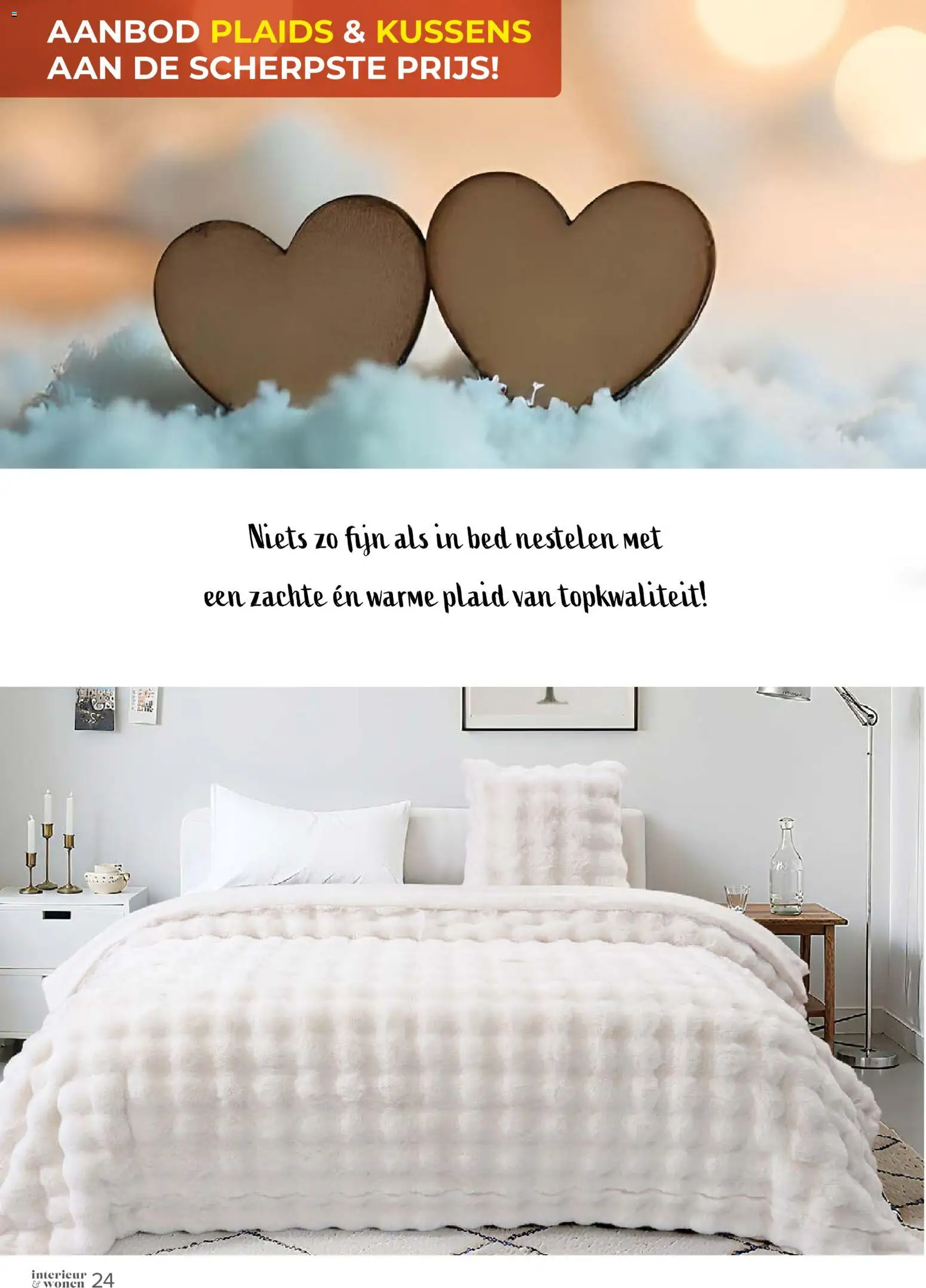 {H1} | Pagina: 24 | Producten: Kussens, Bed
