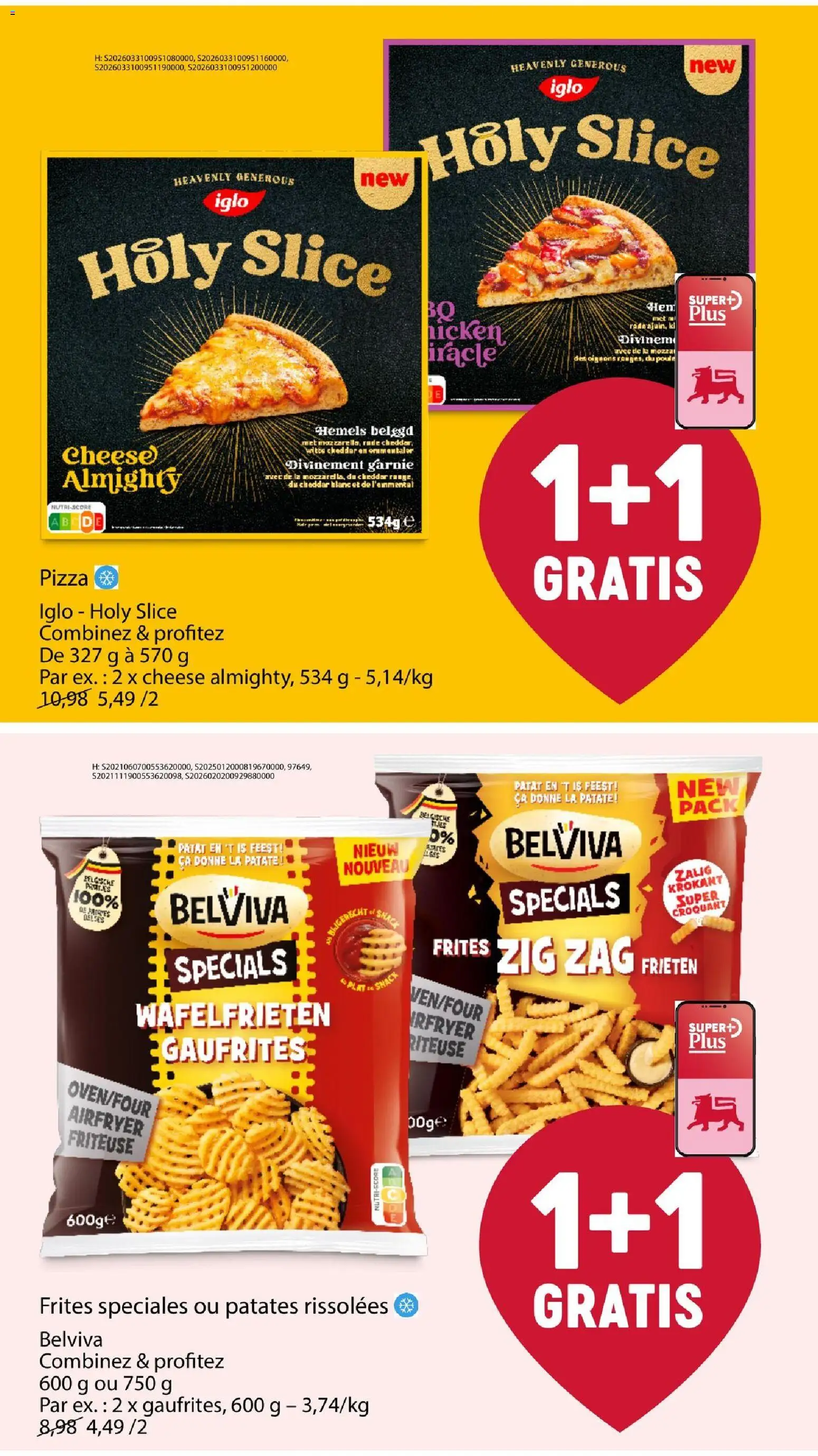 {H1} | Pagina: 26 | Producten: Pizza, Cheddar, La, Friteuse