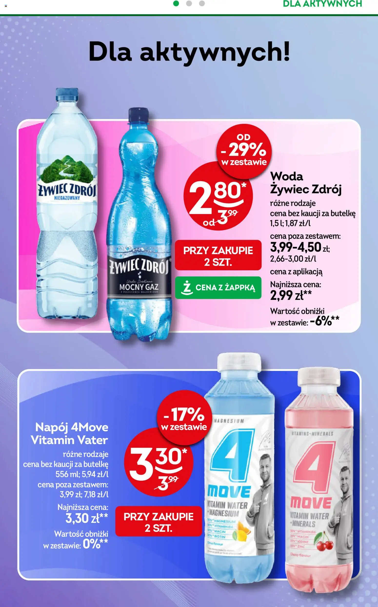 Żabka gazetka od 01.07.2026 | Strona: 80 | Produkty: Woda żywiec, Woda