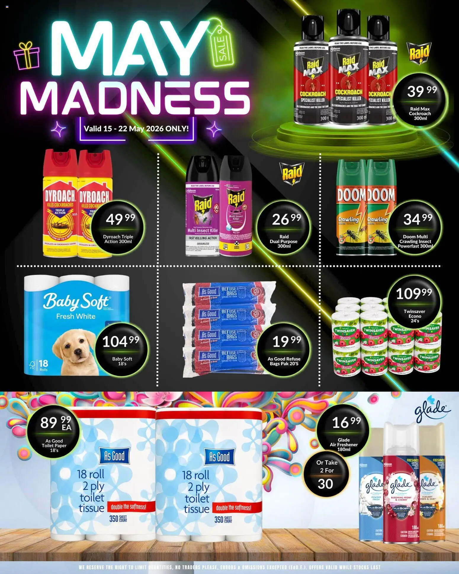 New Super Save catalogue – valid from 15.05.2026 | Page: 55 | Products: Toilet, Air freshener, Eggs, Paper
