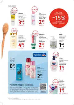 Anteprima del volantino dm drogerie markt volantino Apertura Brescia valido a partire dal 27/08/2026 | Pagina: 6 | Prodotti: Detergente, Intimo, Olio, Doccia