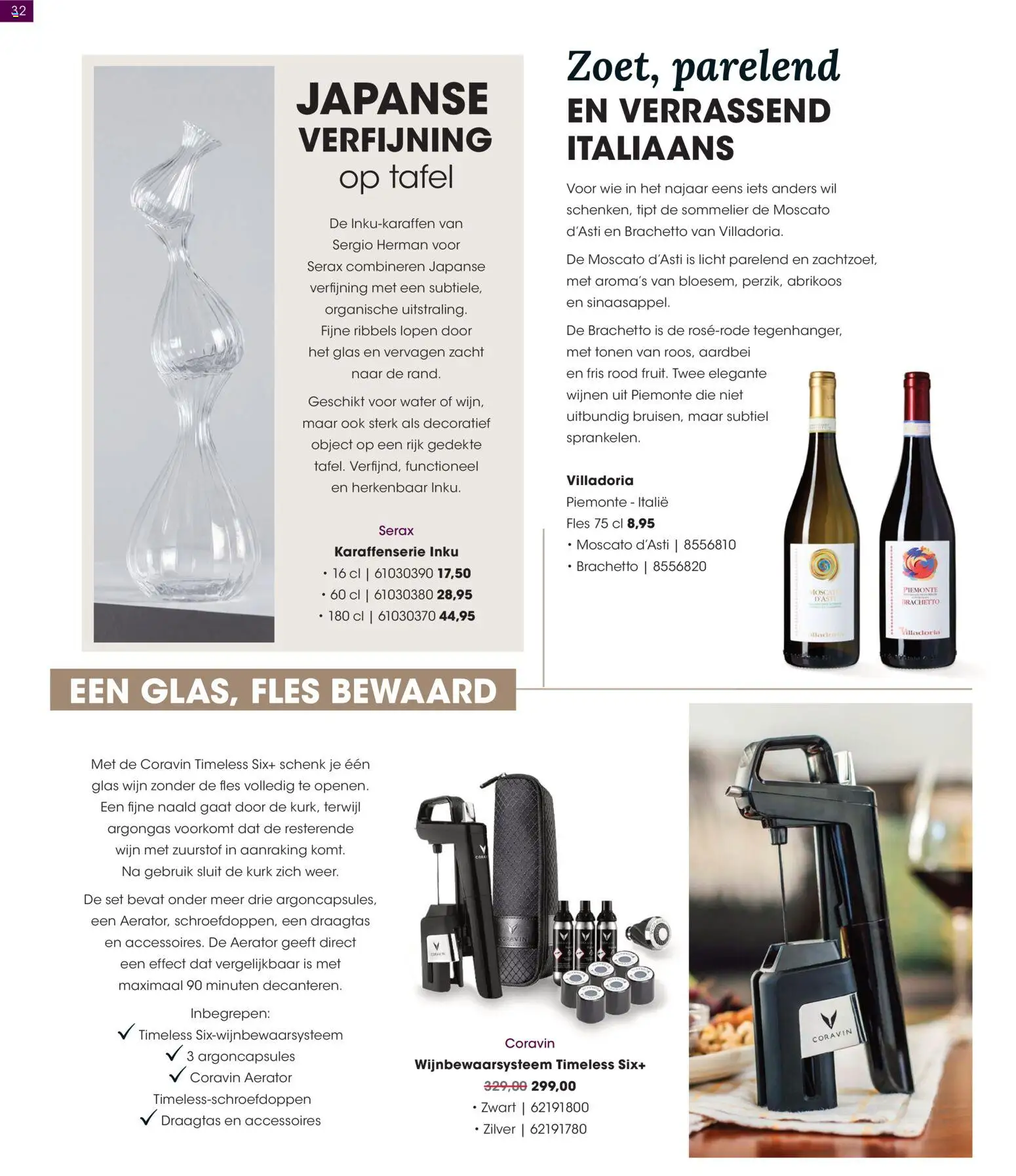 {H1} | Pagina: 32 | Producten: Fles, Tafel, Glas, Abrikoos