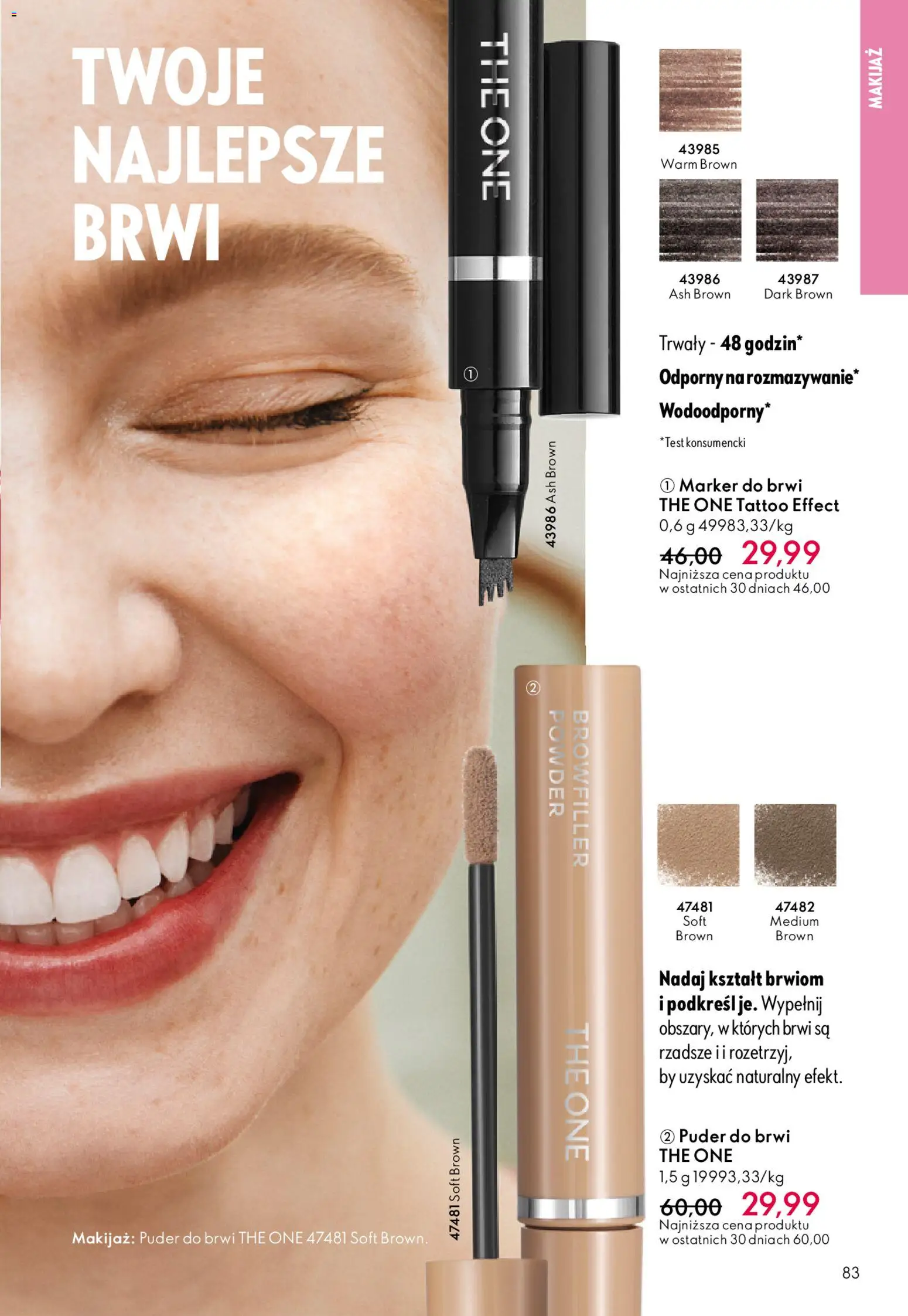 Oriflame Katalog 7 2026 od 06.05.2026 | Strona: 83 | Produkty: Makijaż, Puder