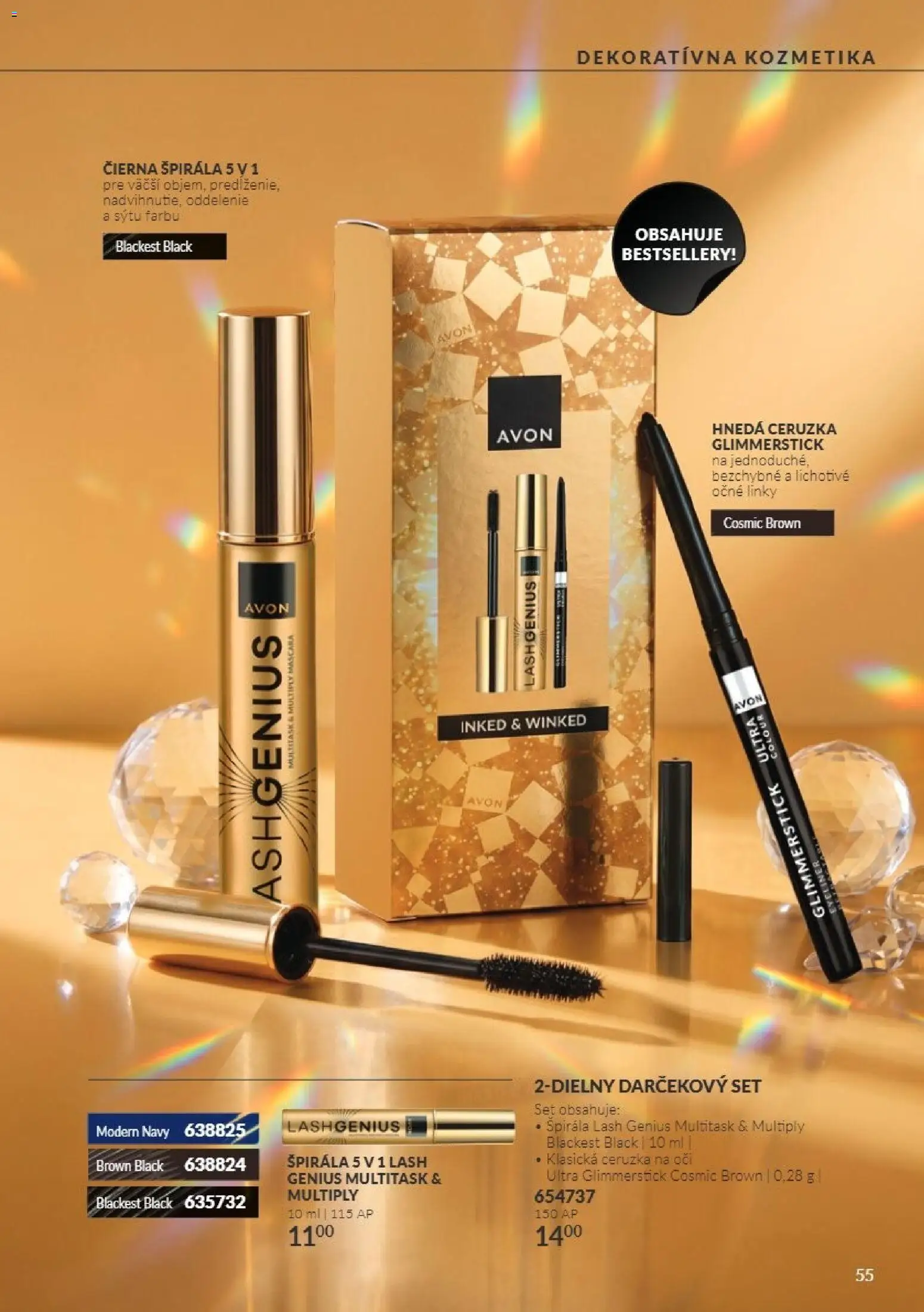 Nové Avon akcie – leták je platný od 01.11.2026 | Strana: 55 | Produkty: Ceruzka na oči, Ceruzka