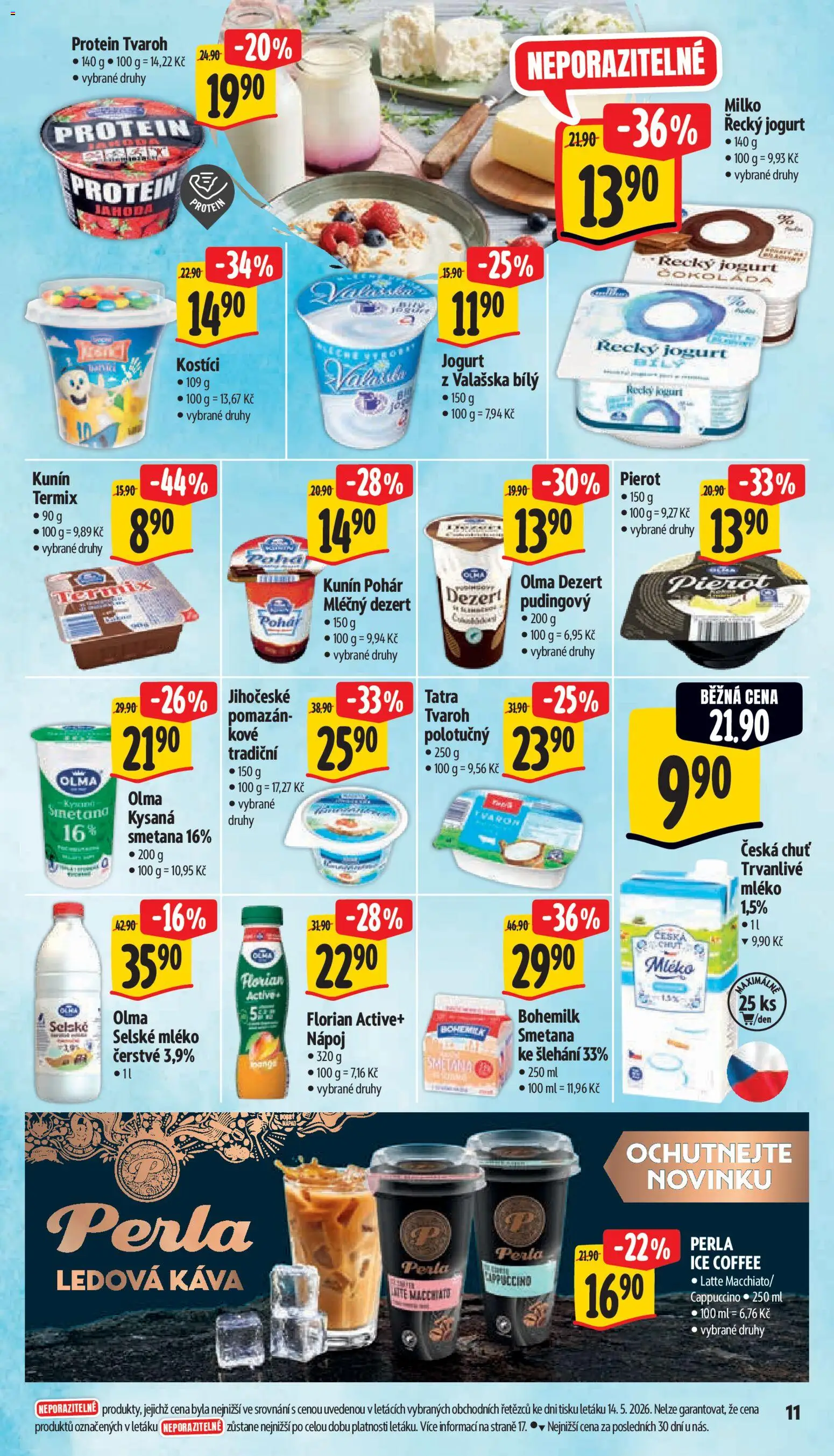 Albert leták - Supermarket od 20.05.2026 | Strana: 19 | Produkty: Ledová káva, Jogurt, Káva, Pohár