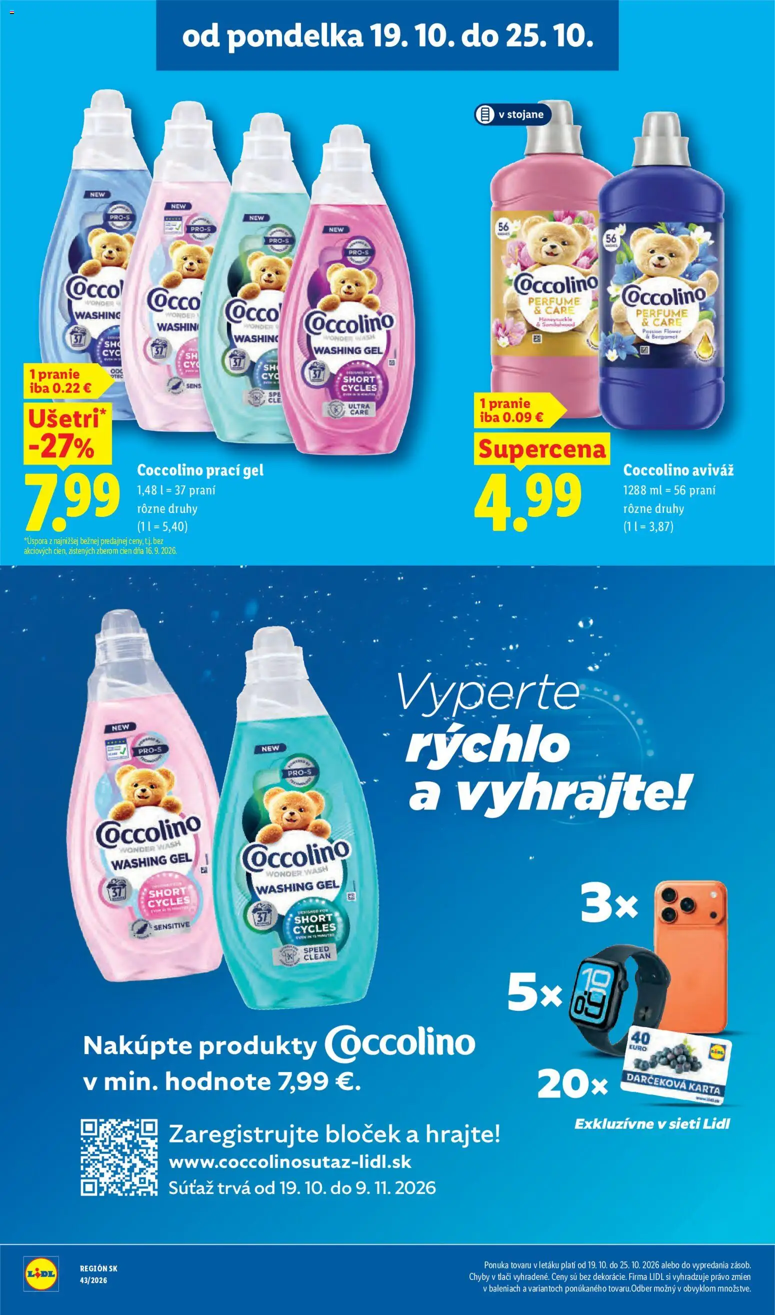 Nové Lidl akcie – leták je platný od 19.10.2026 | Strana: 39