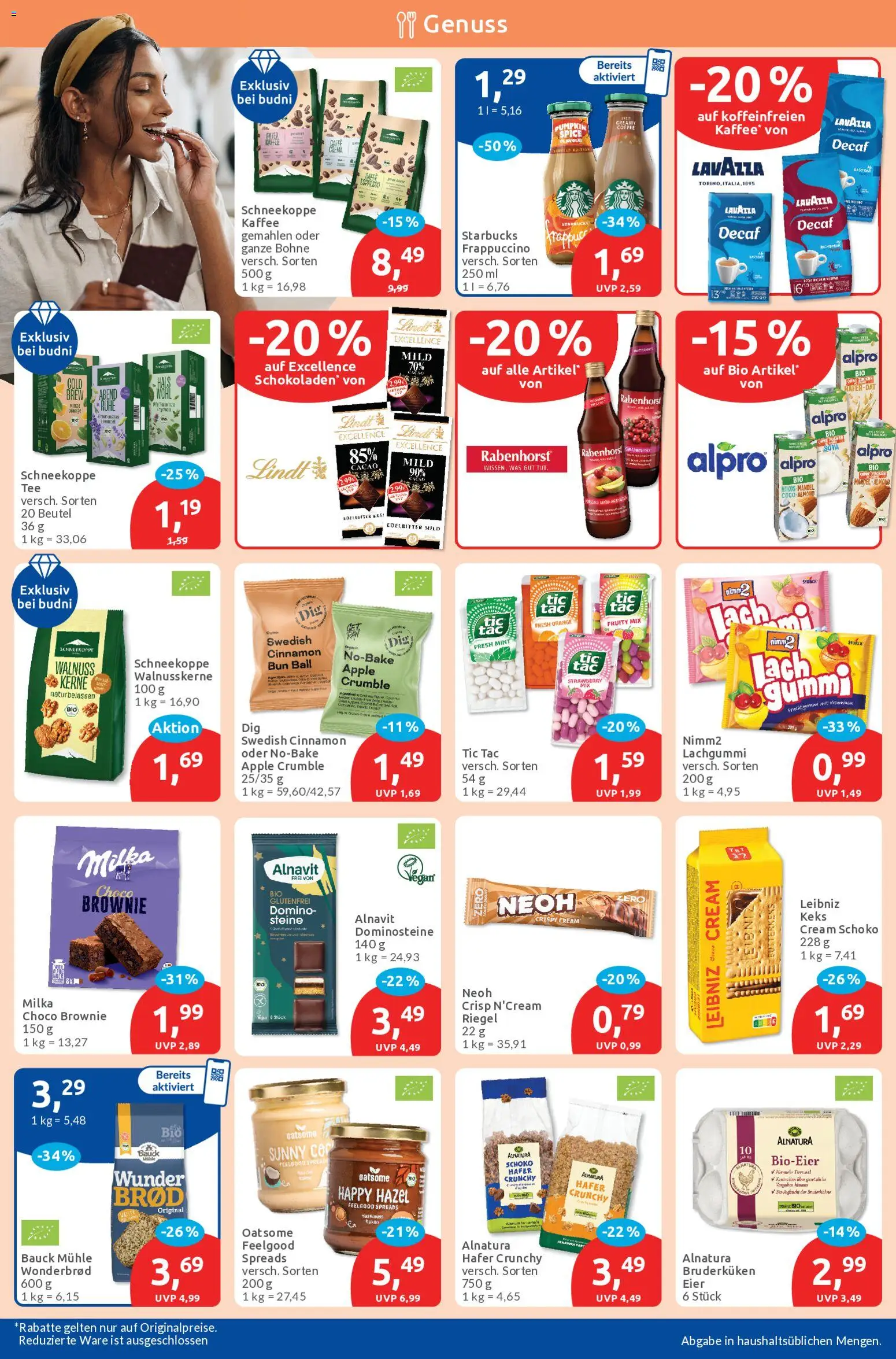 Budni Prospekt – gültig ab 05.10.2026 | Seite: 6 | Produkte: Lavazza, Mühle, Lindt, Lavendel