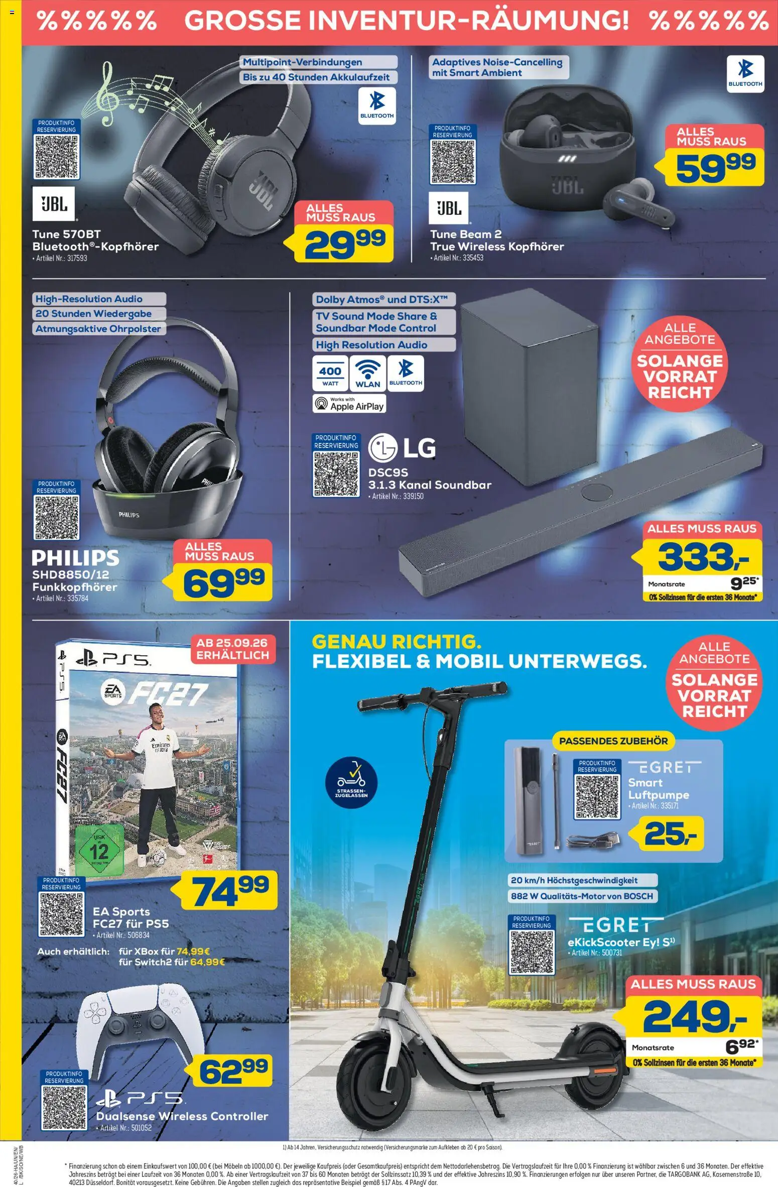 Euronics Aktueller Prospekt – gültig ab 24.09.2026 | Seite: 6 | Produkte: Xbox, Bosch, LG, Philips