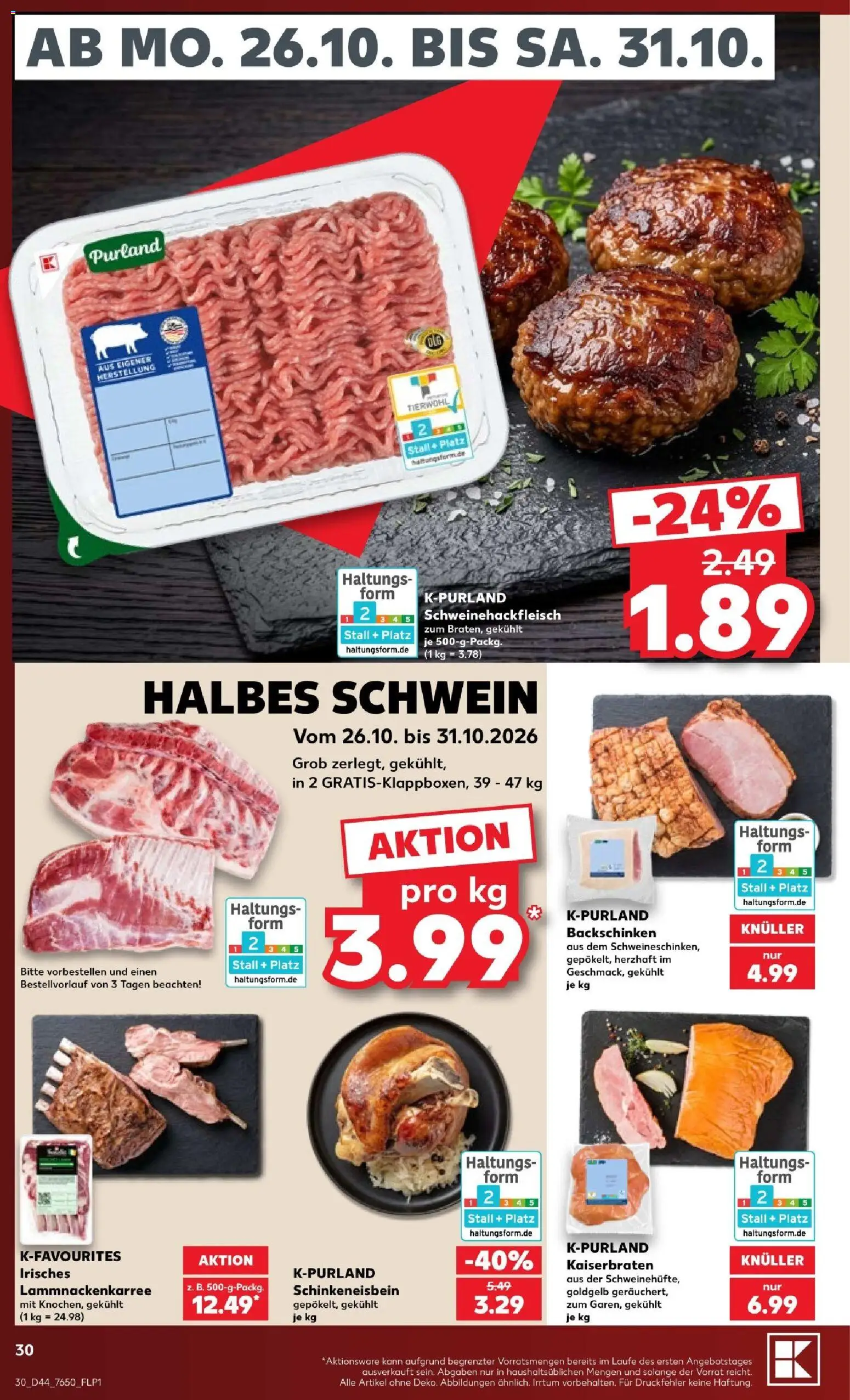 Kaufland Prospekt Stuttgart – gültig ab 25.10.2026 | Seite: 30