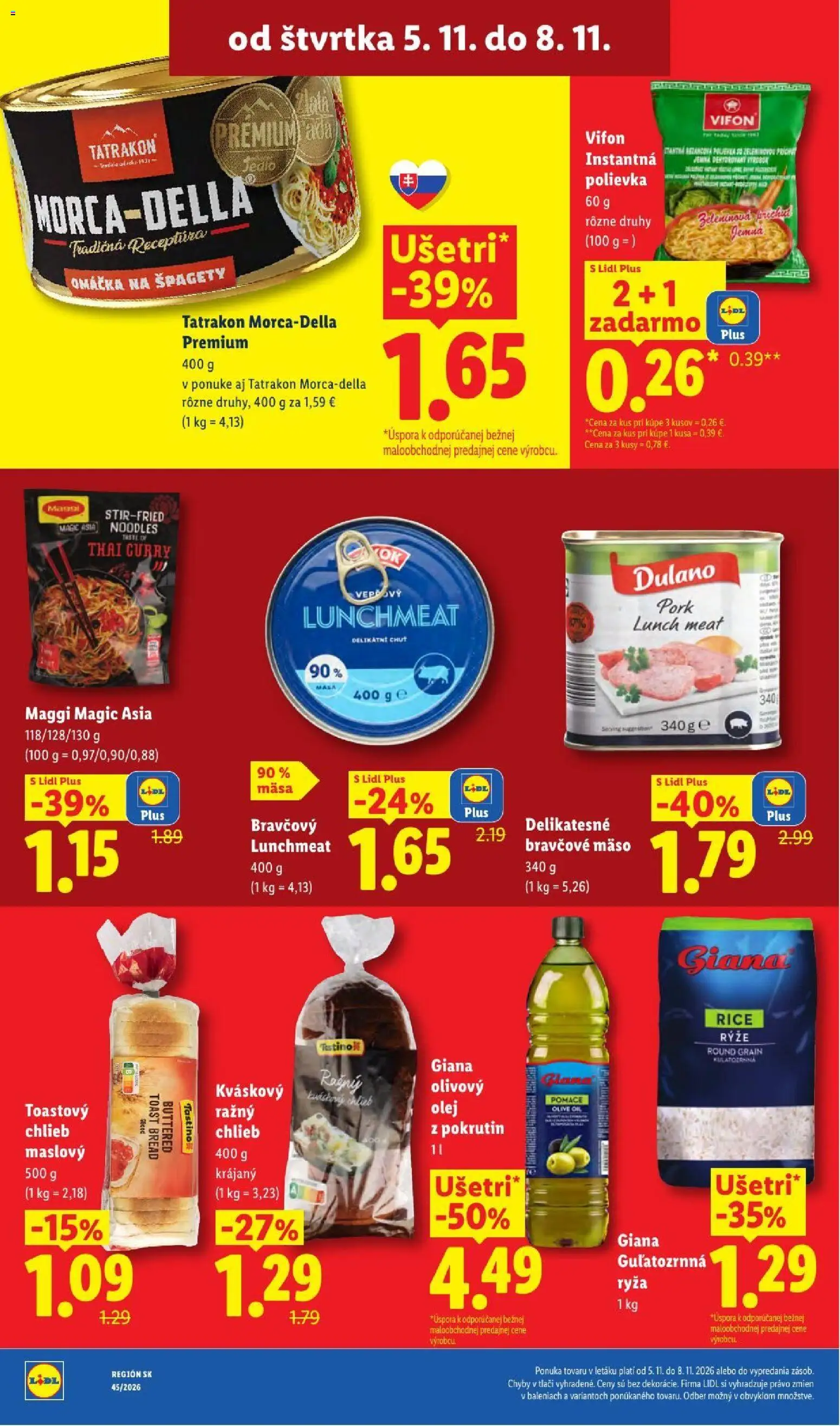Nové Lidl akcie – leták je platný od 02.11.2026 | Strana: 83