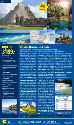 Lidl aktionen Reise-Highlights ab 29.07.2026 gültig | Seite: 20 | Produkte: Basketball, Kaffee, Uhr, HP