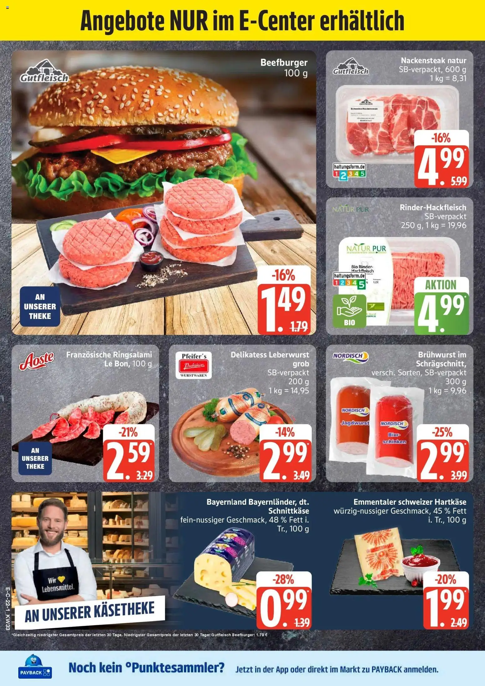 Marktkauf Prospekt Grevesmühlen (ab 10.08.2026) » Angebote online | Seite: 22 | Produkte: Theke, Schinken