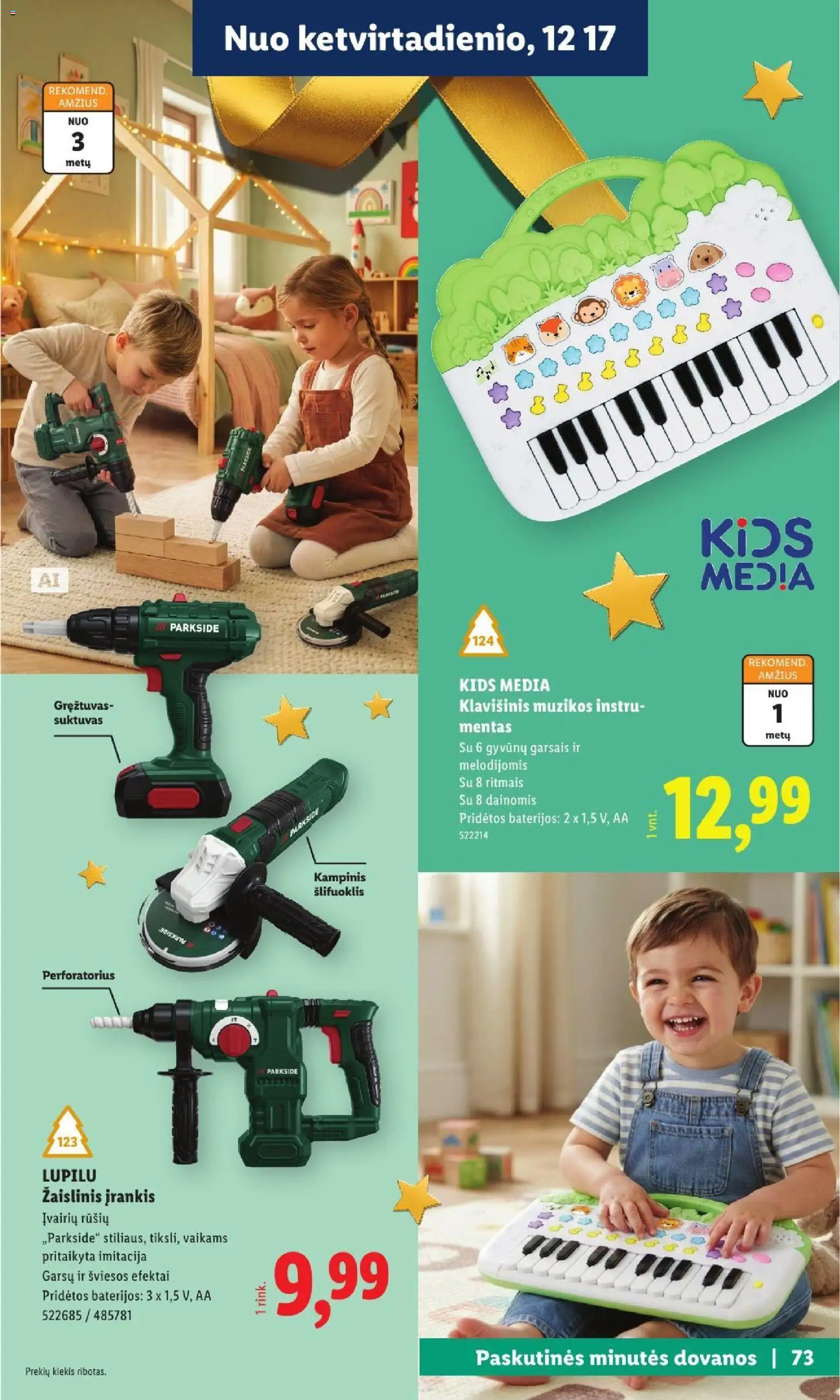 LIDL akcijos nuo 2026.11.02 | Puslapis: 73 | Prekių: Baterijos