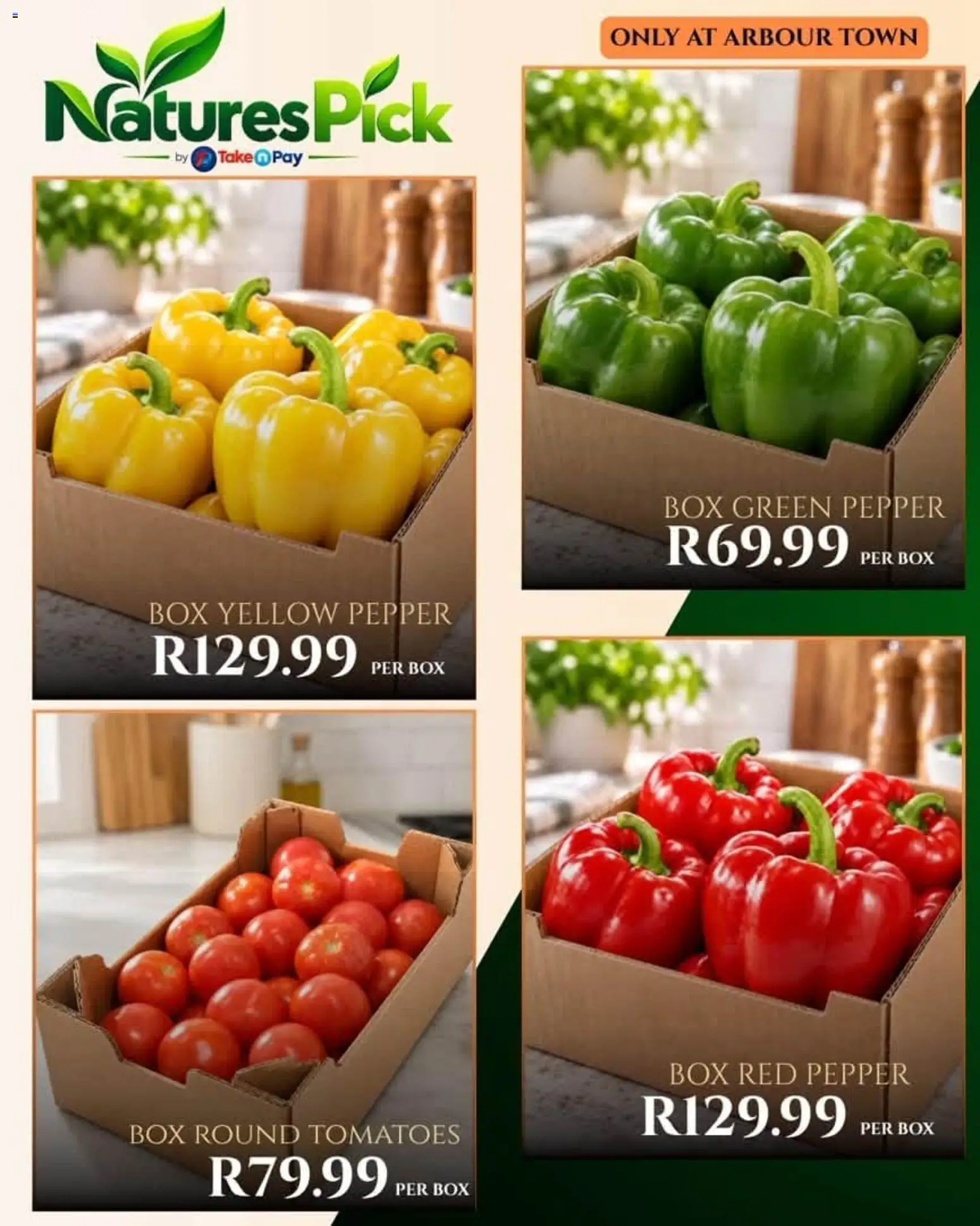 New Take n Pay catalogue – valid from 27/10/2026 | Page: 11 | Products: Box, Tomatoes, Pepper