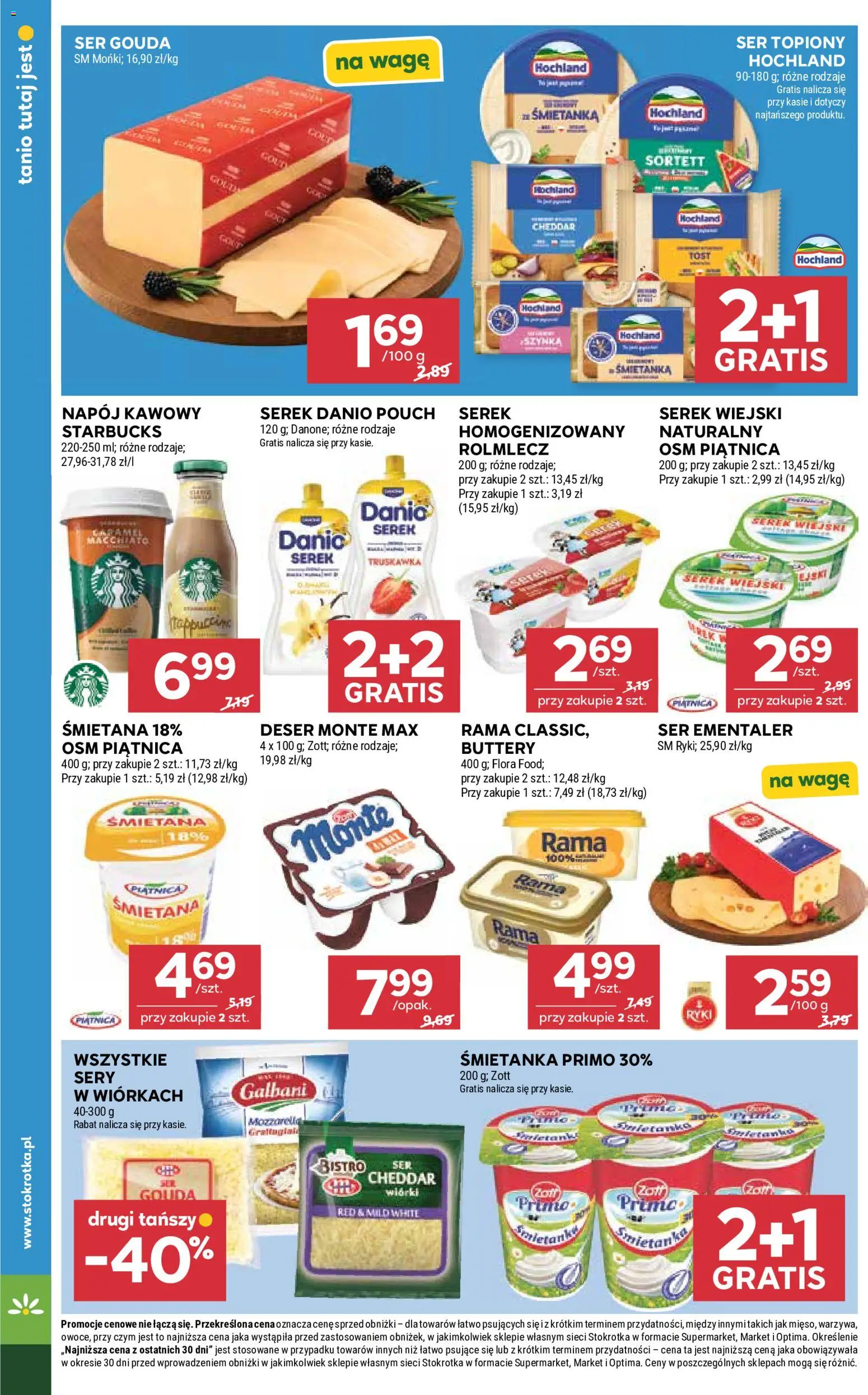 Stokrotka gazetka od 13.08.2026 | Strona: 20 | Produkty: Stokrotka, Deser, Ser, Cheddar