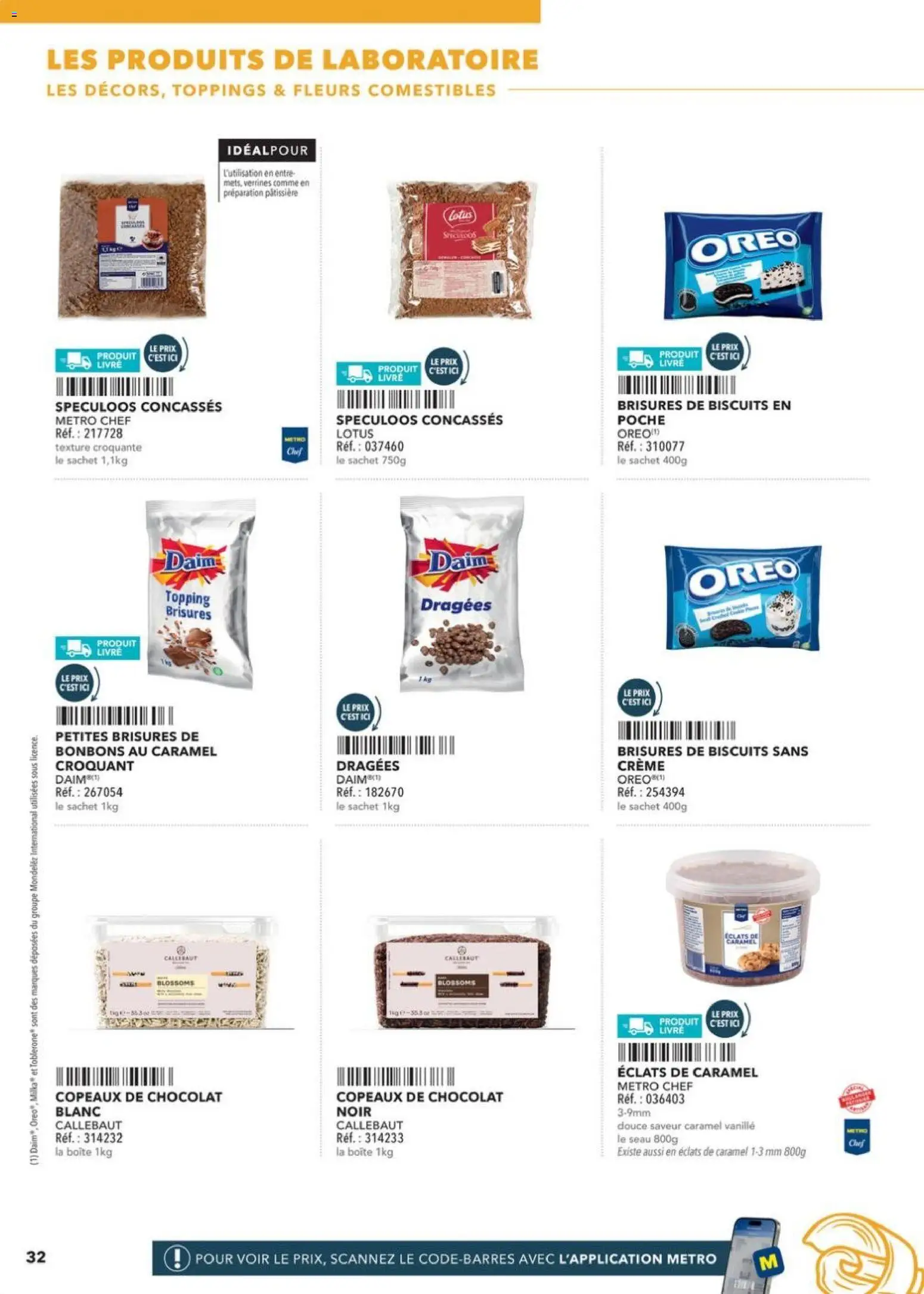 {H1} | Page: 32 | Produits: Spéculoos, Livre, Crème, Biscuits