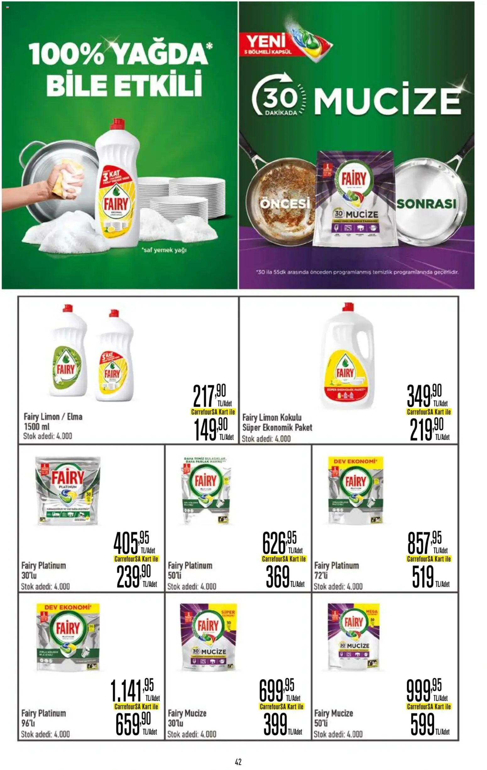 CarrefourSA Katalog - 18.05.2026 tarihinden itibaren geçerlidir | Sayfa: 42 | Ürünler: Elma, Limon
