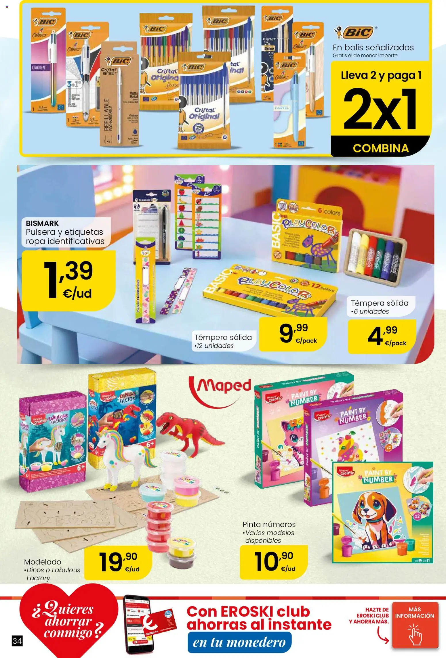 Eroski Oh! OFERTA Málaga │ válido desde el 11.06.2026 | Página: 34 | Productos: Ropa