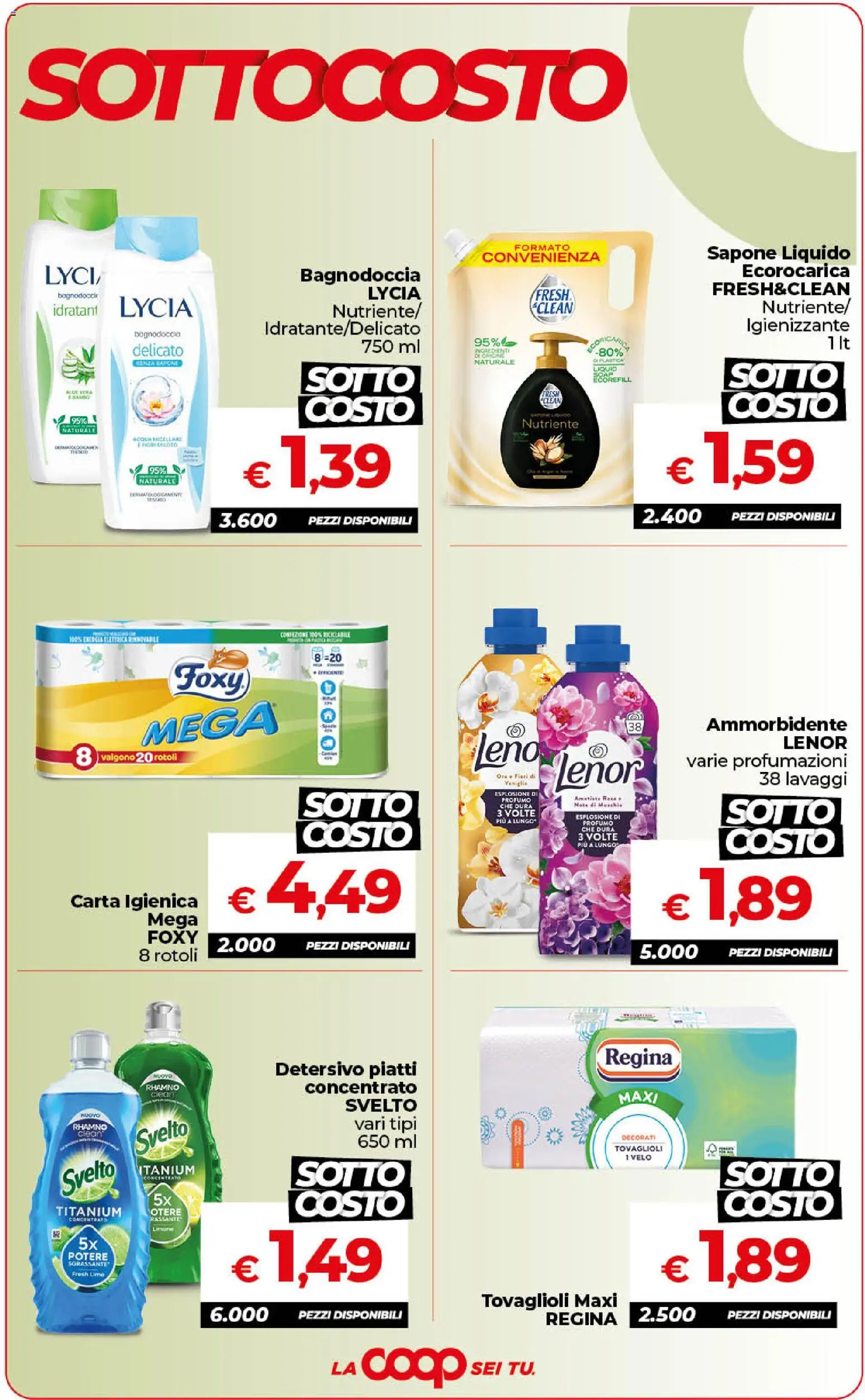Volantino Ipercoop del 13/10/2026 | Pagina: 7 | Prodotti: Vaniglia, Carta igienica, Piatti, Fiori