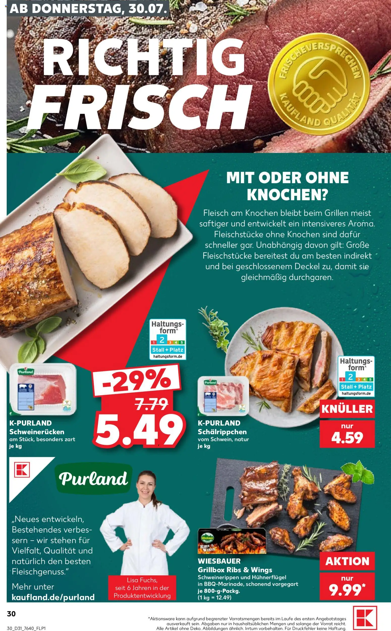 Kaufland Německo leták - Bremen od 30.07.2026 | Strana: 30 | Produkty: Forma