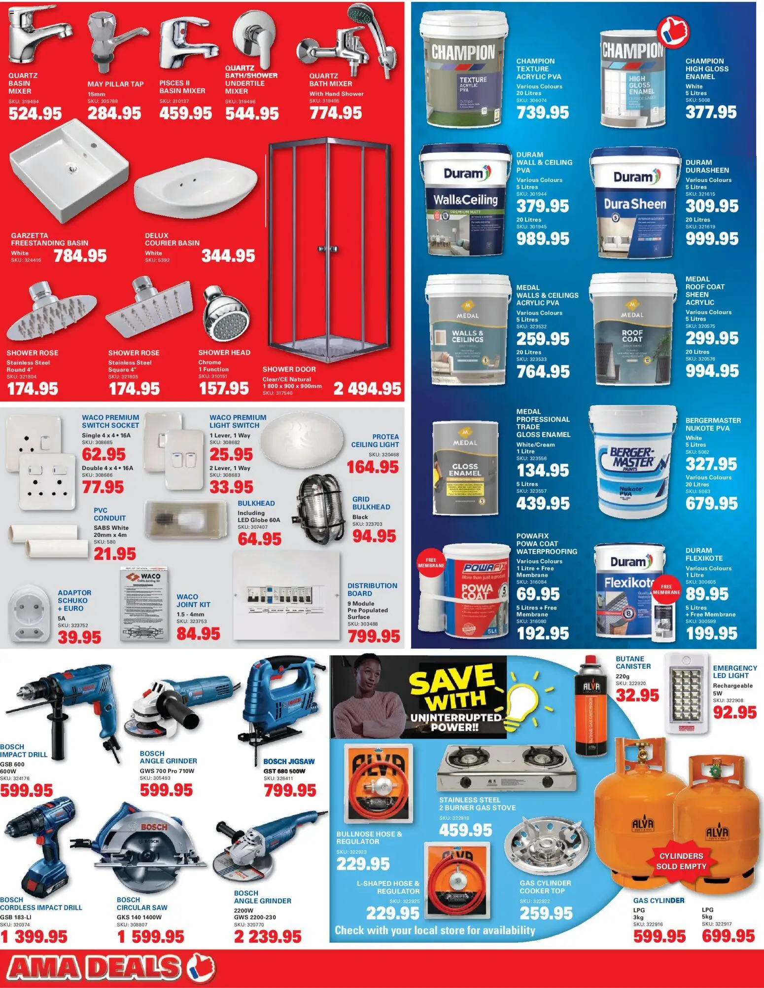 New Cashbuild catalogue – valid from 23/02/2026 | Page: 2 | Products: Coat, Drill, Bath, Tap